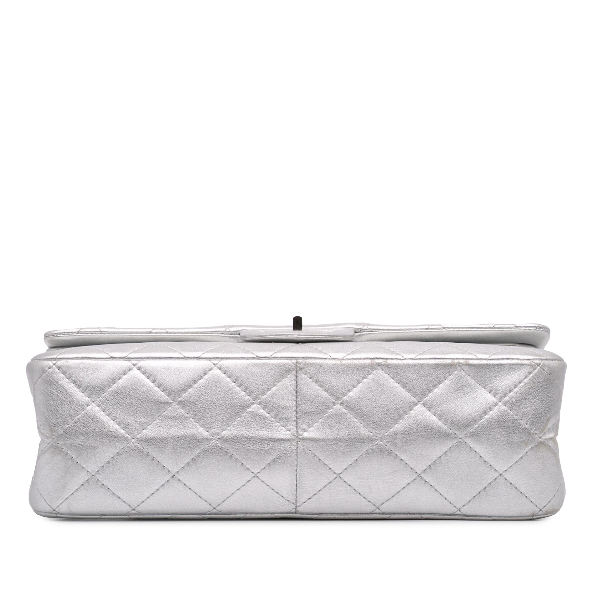 Chanel Reissue 2.55 Metallic Lambskin Double Flap 227
