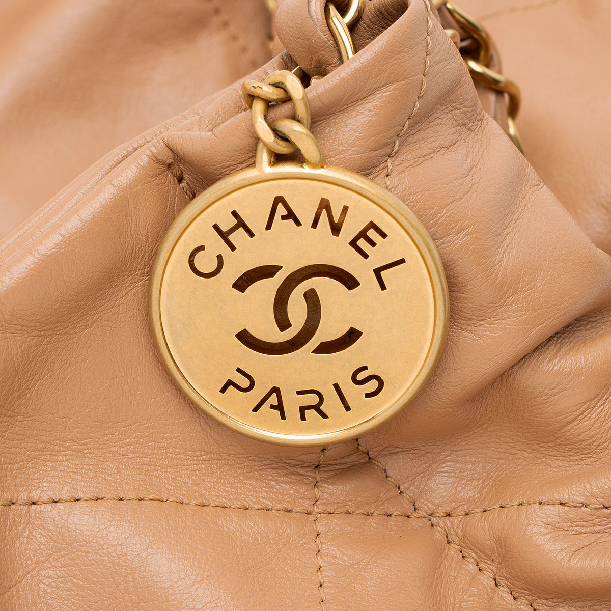Chanel Shiny Calfskin Chanel 22 Medium Shoulder Bag