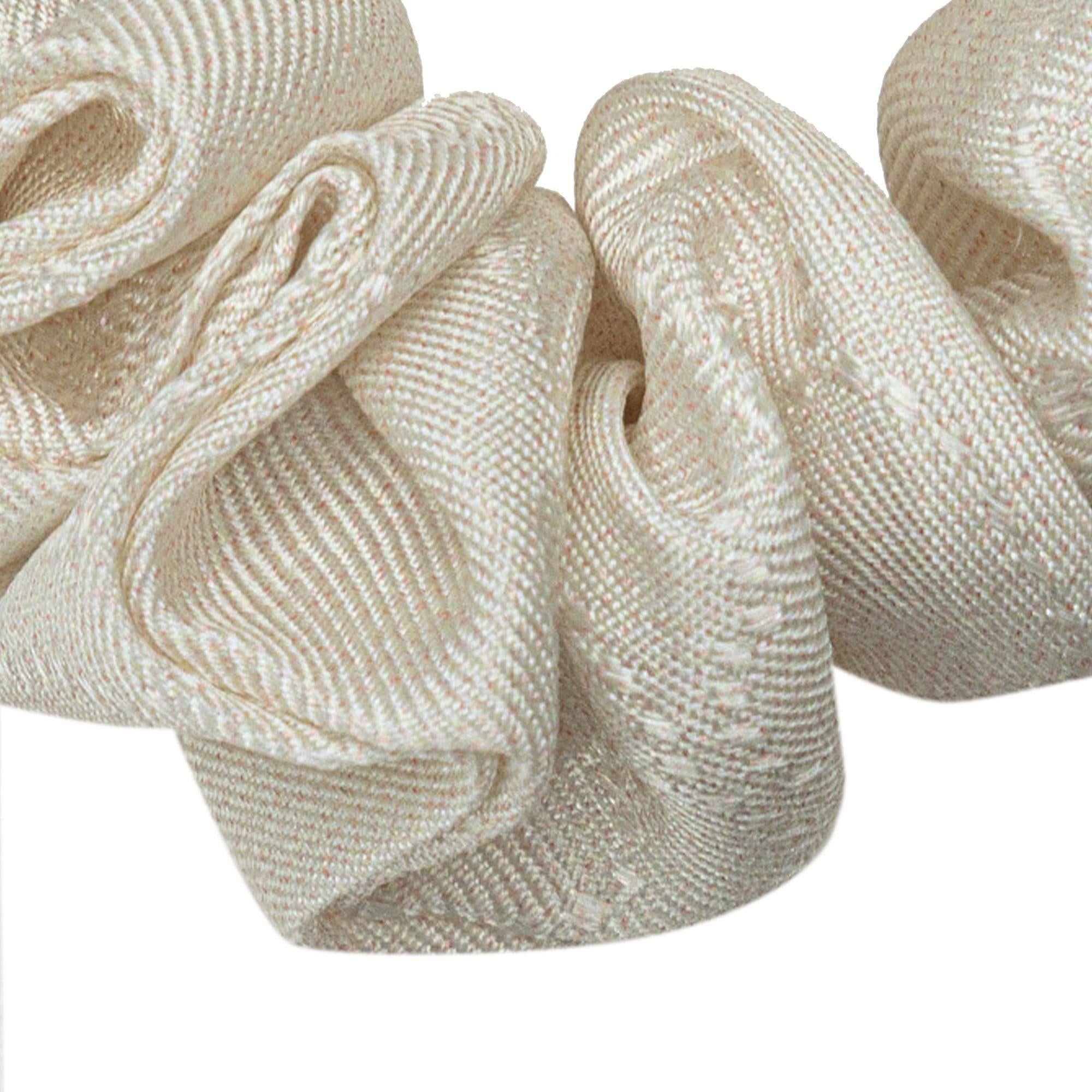 Chanel Silk CC Bow Scrunchie (SHG-AINwNO)