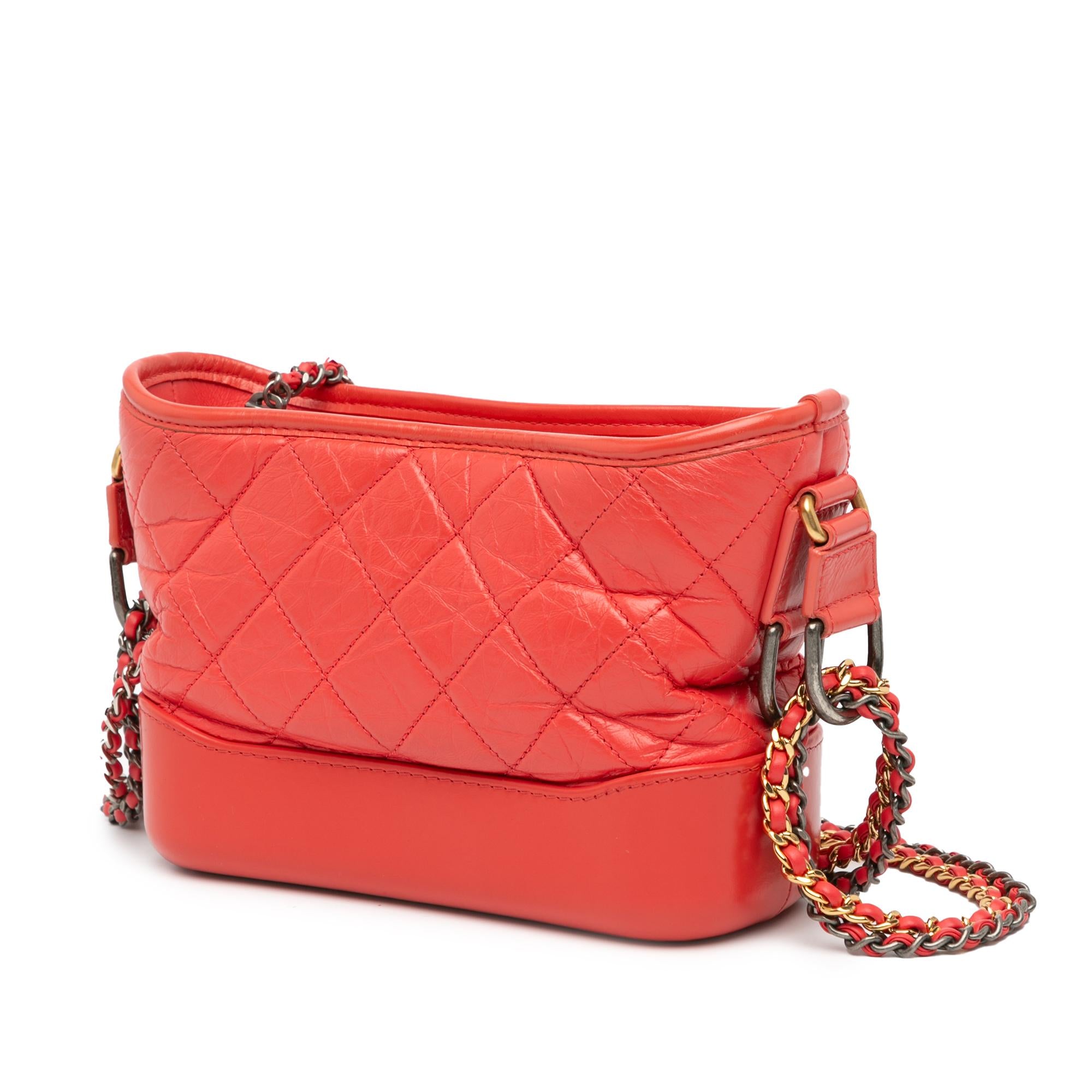 Chanel Small Aged Calfskin Gabrielle Crossbody