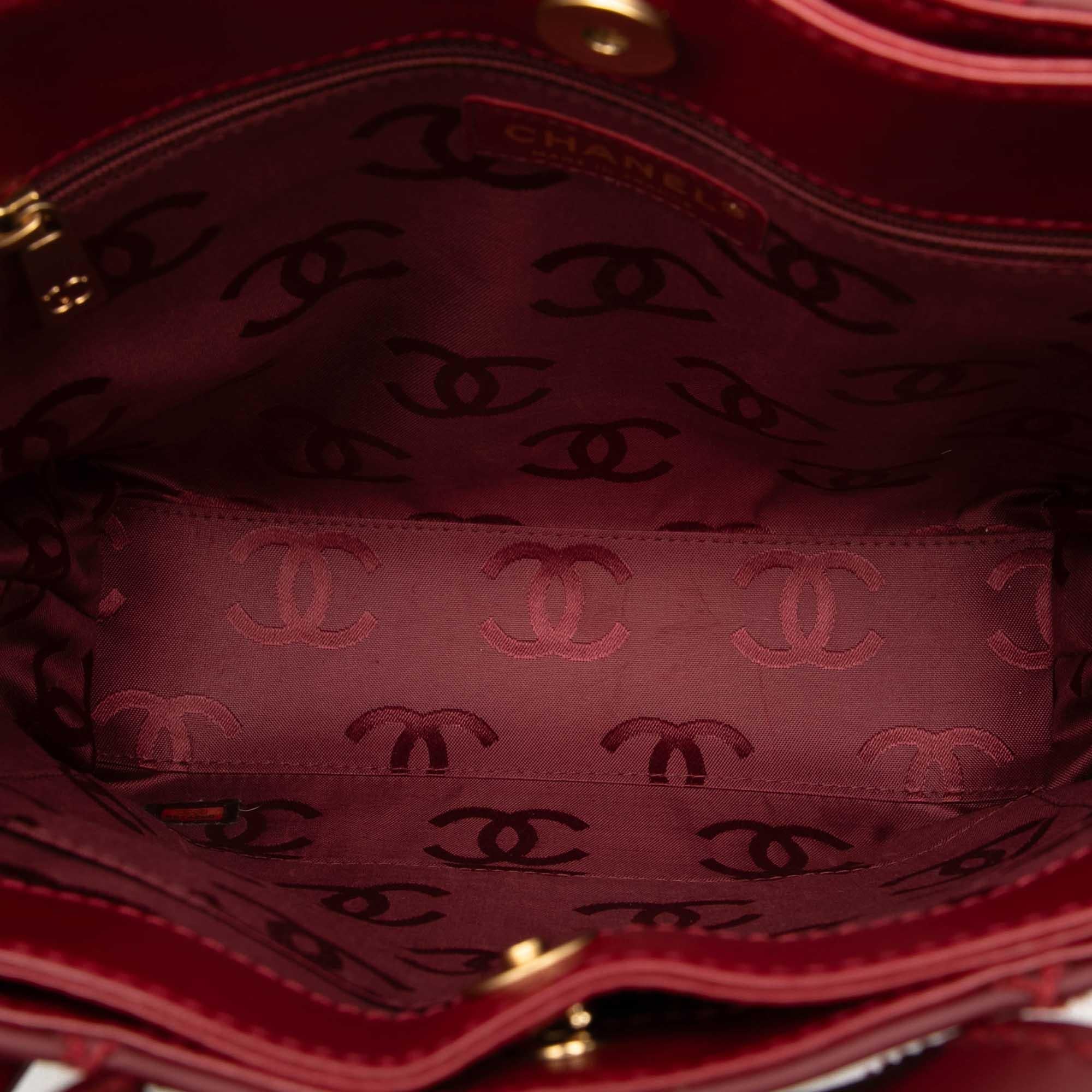Chanel Small CC Calfskin Surpique Tote
