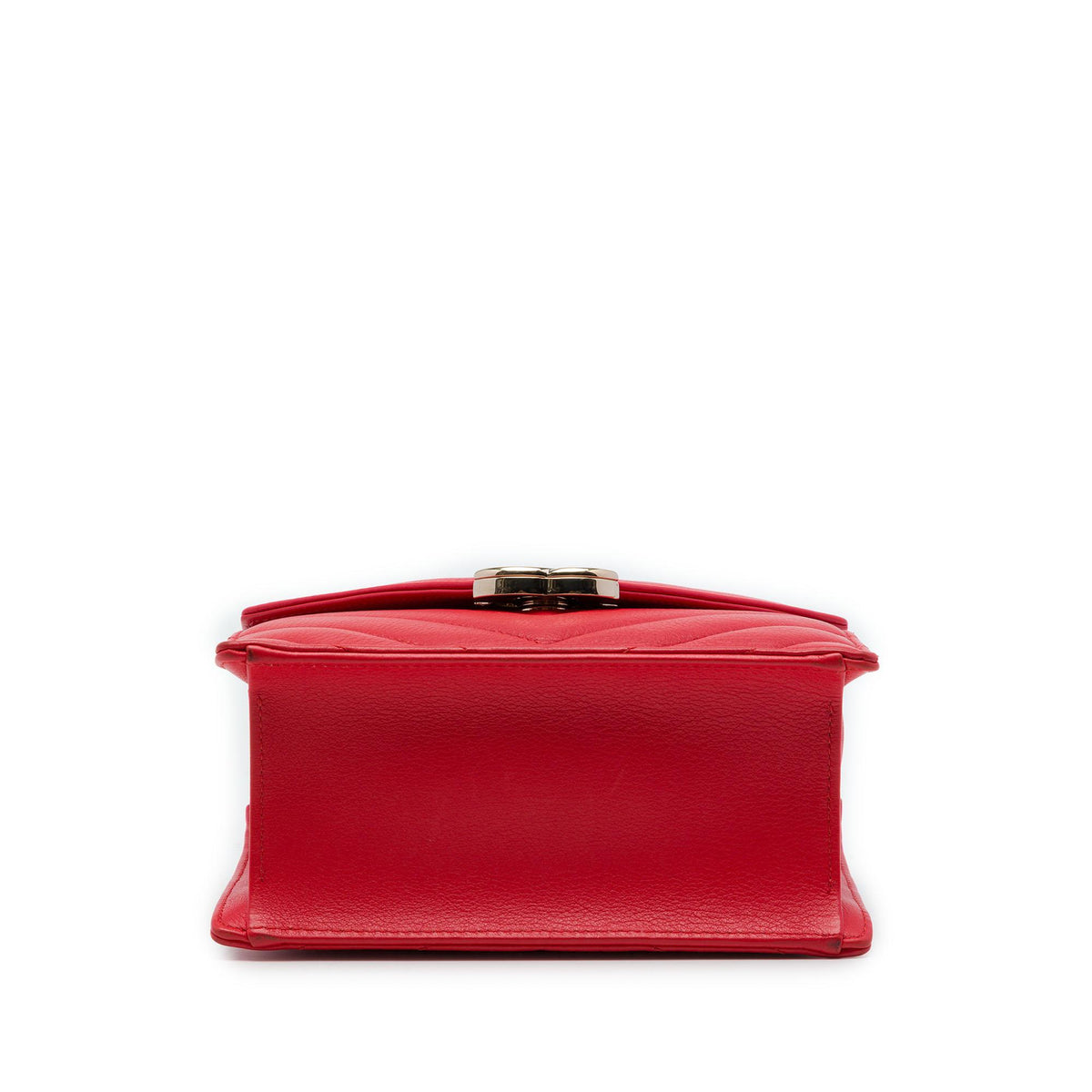 Chanel Small CC Chevron Calfskin Envelope Flap