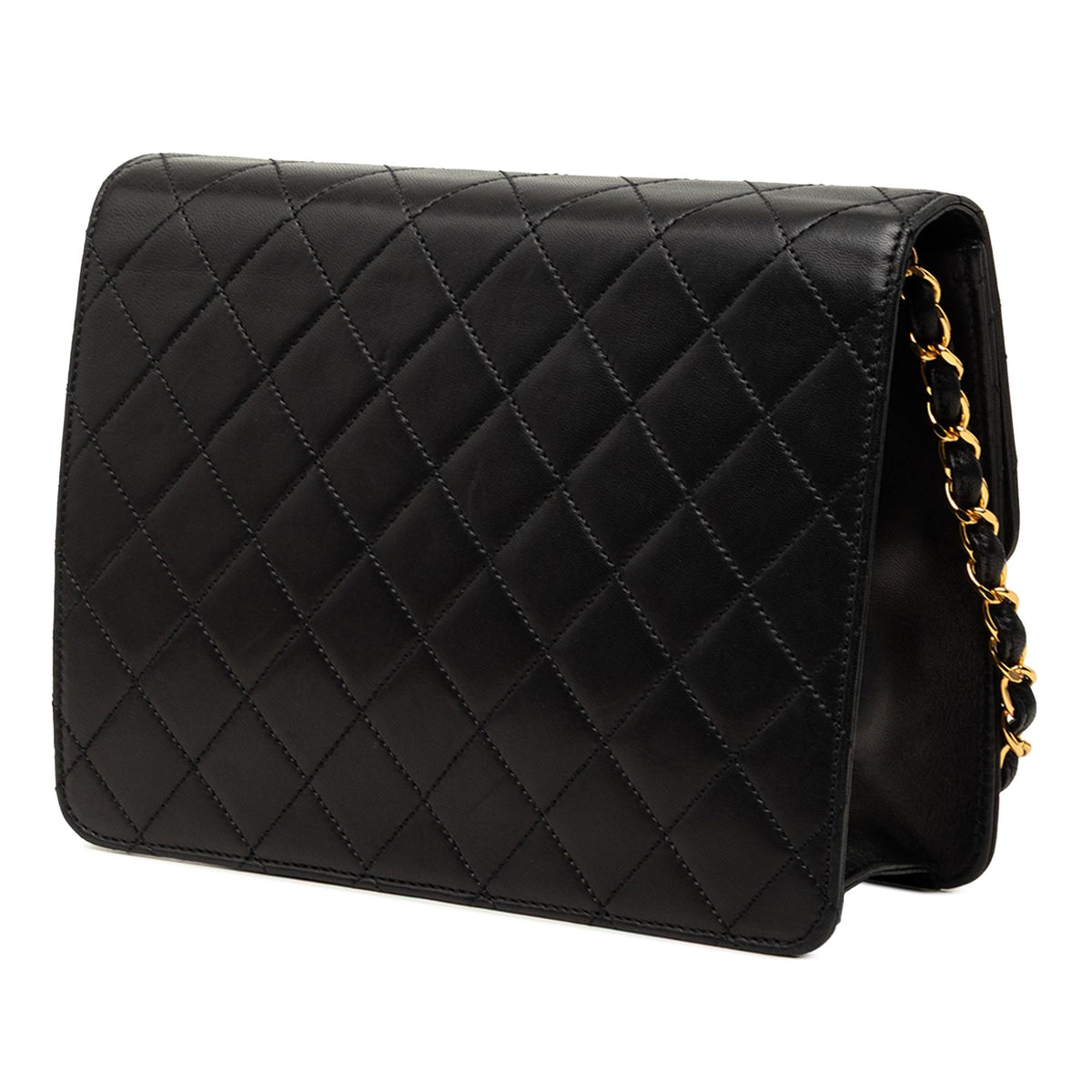 Chanel Small CC Quilted Lambskin Single Flap