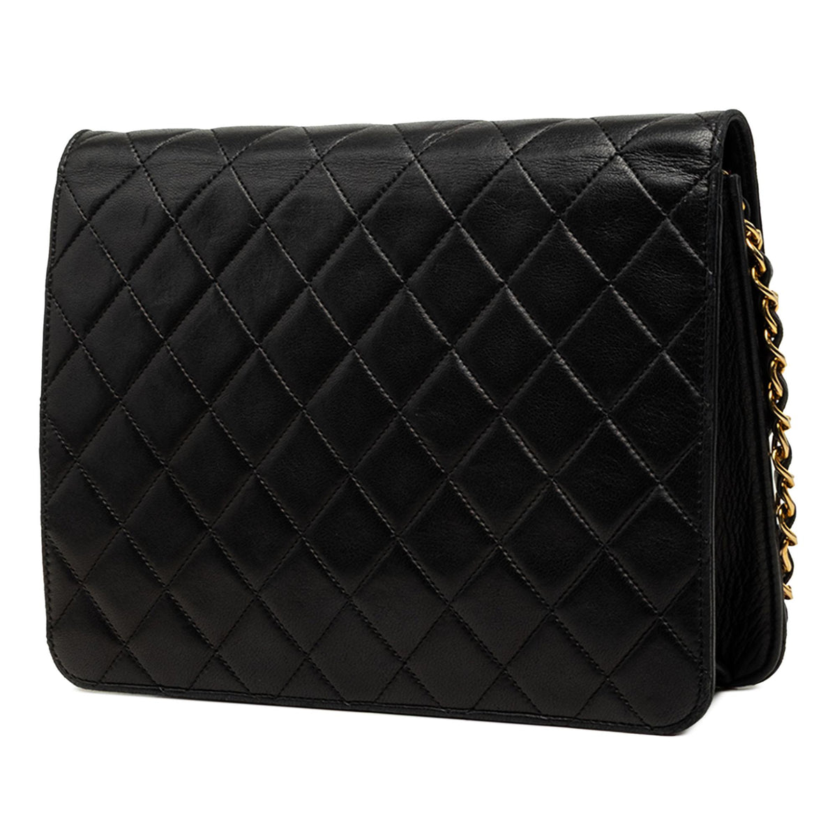 Chanel Small CC Quilted Lambskin Single Flap