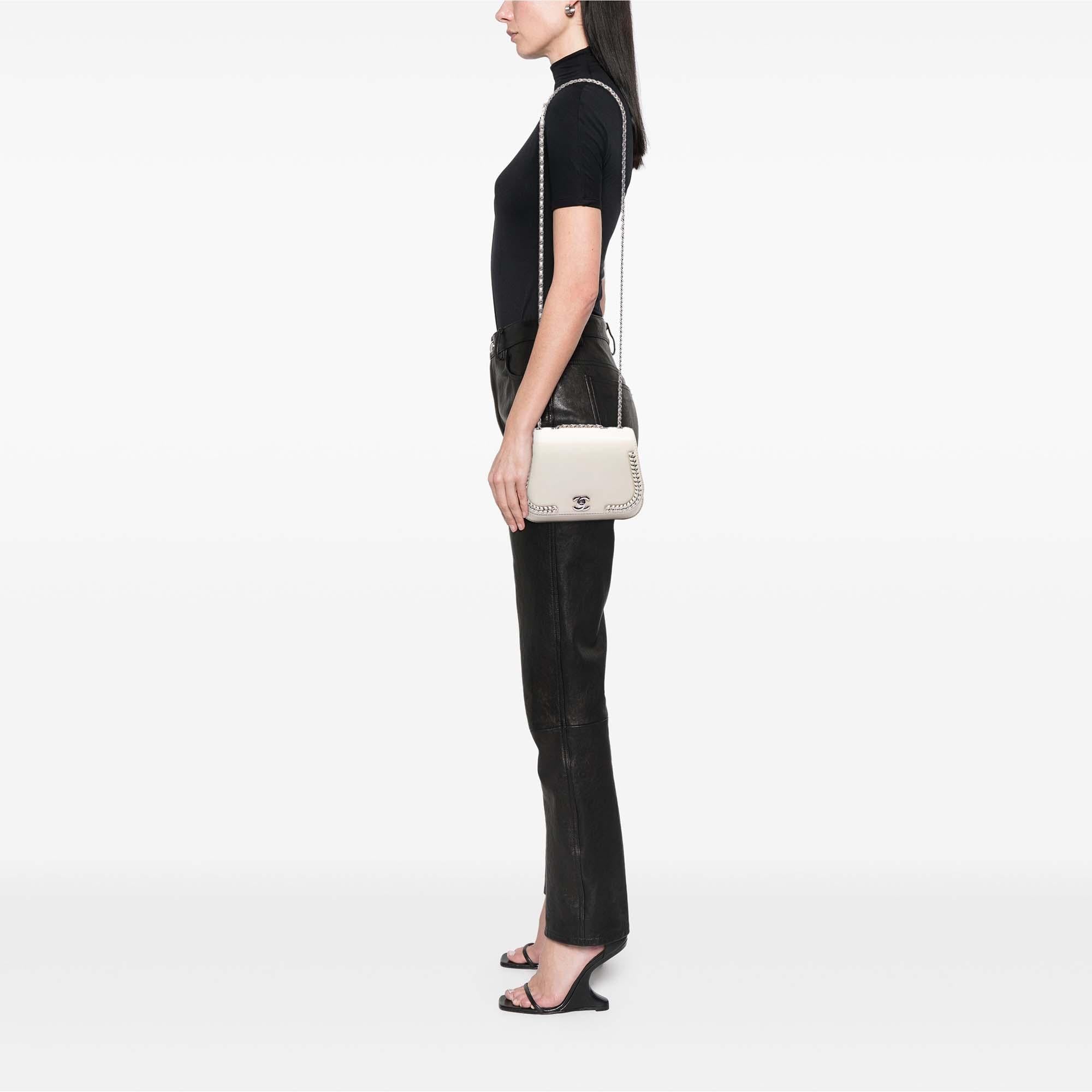 Chanel Small Calfskin Braided Chic Flap