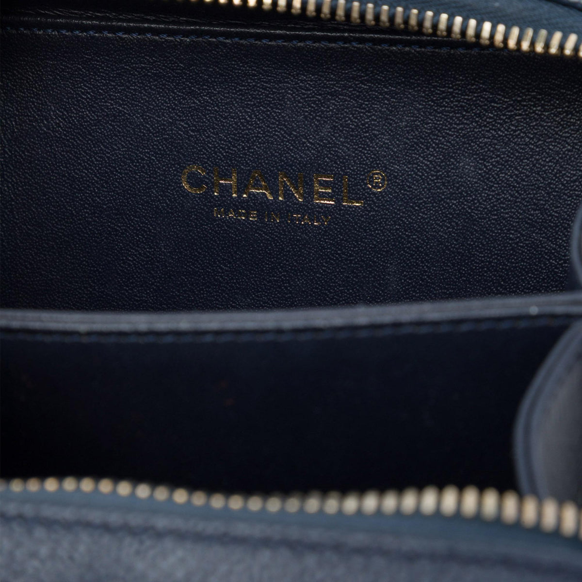 Chanel Small Caviar CC Filigree Vanity Case