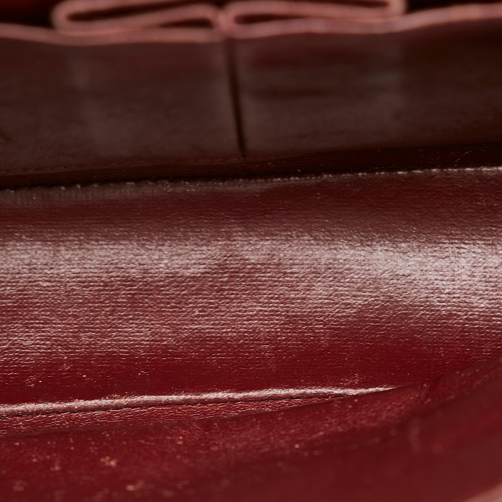 Chanel Small Chevron Lambskin Double Flap (SHG-36400)