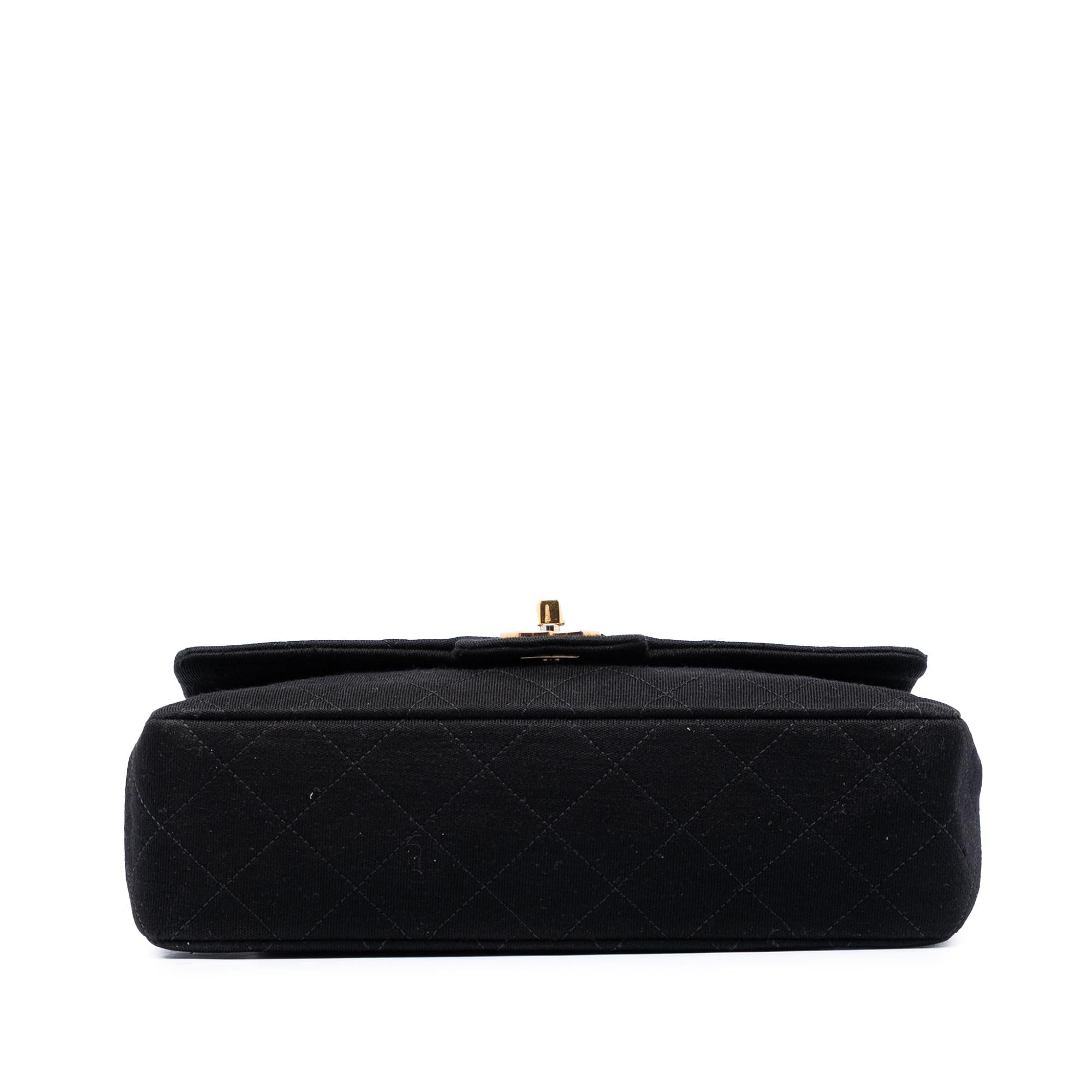 Chanel Small Classic Jersey Double Flap