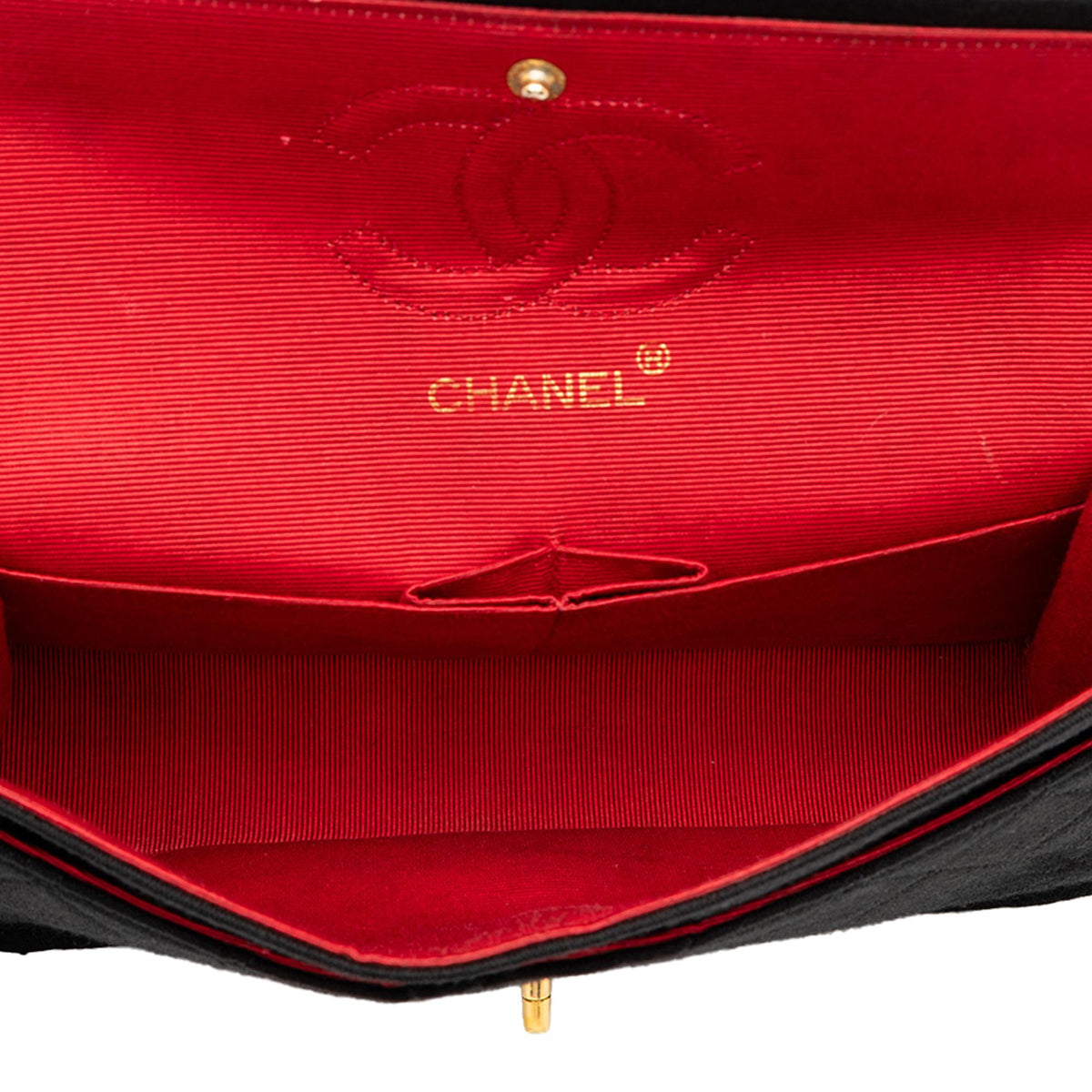 Chanel Small Classic Jersey Double Flap