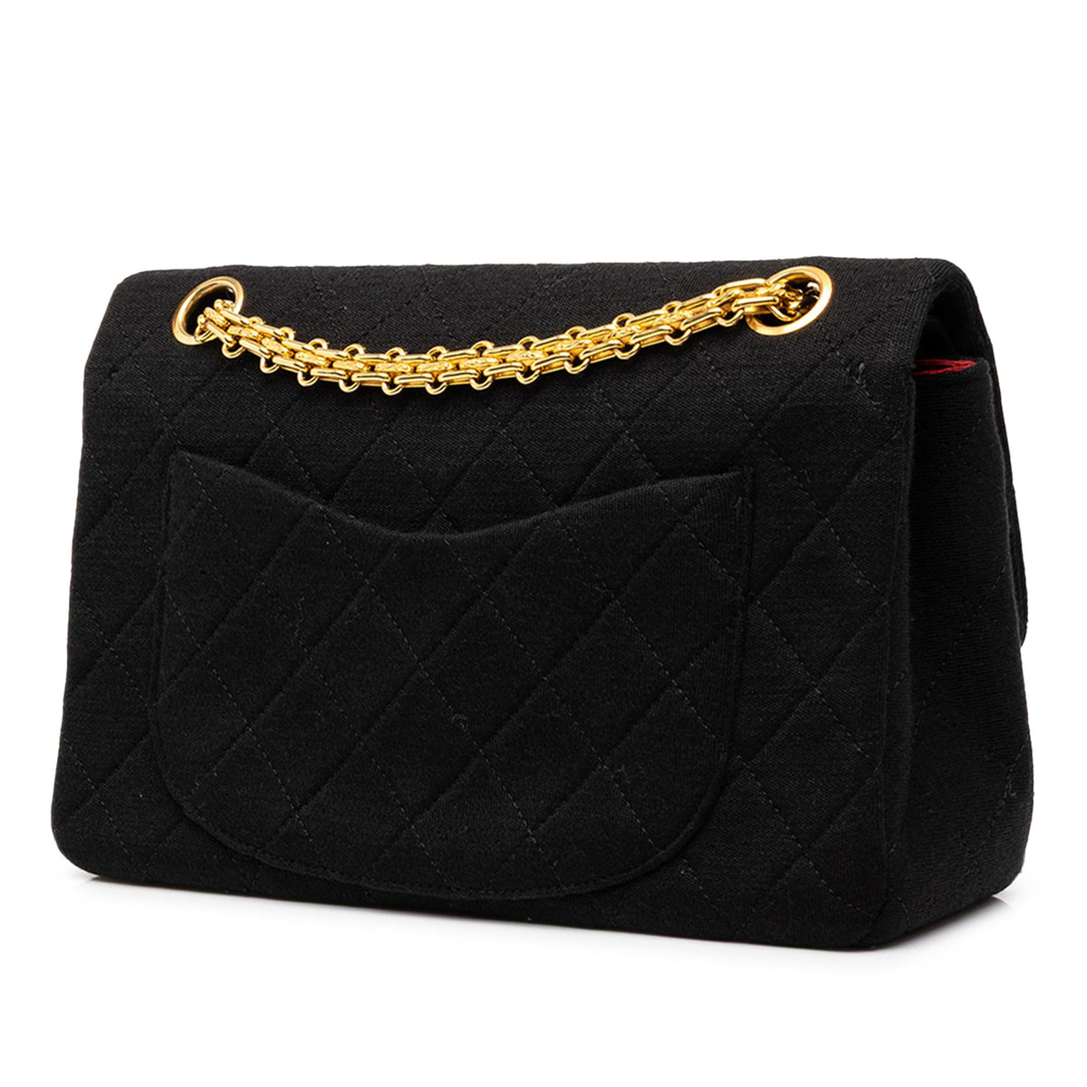 Chanel Small Classic Jersey Double Flap