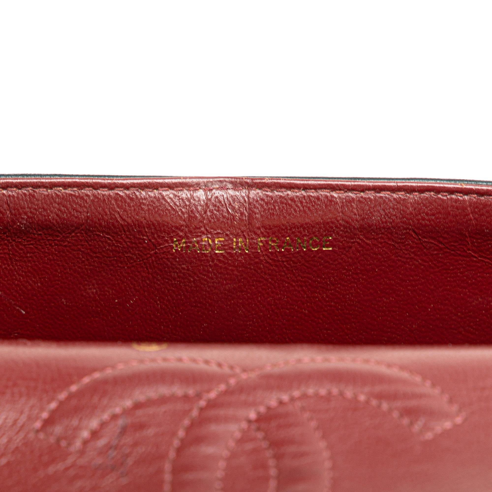 Chanel Small Classic Lambskin Double Flap (SHG-4PLN3c)