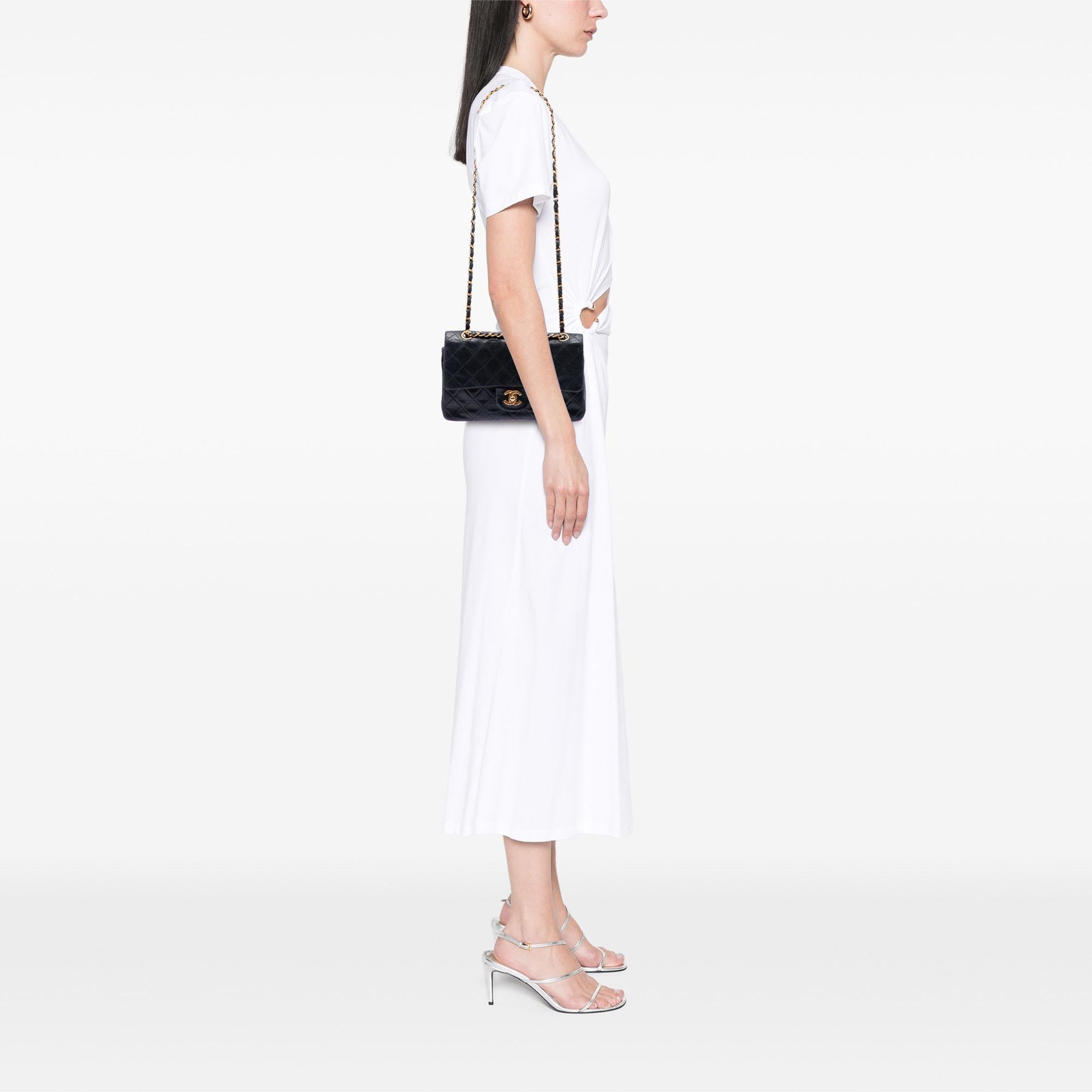 Chanel Small Classic Lambskin Double Flap