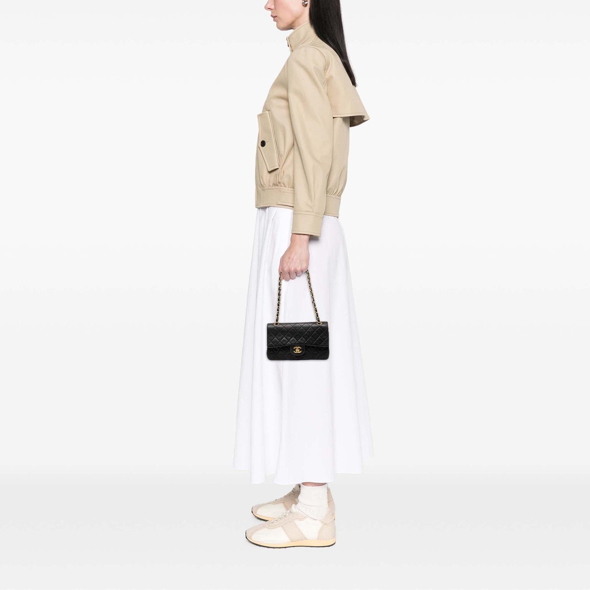 Chanel Small Classic Lambskin Double Flap