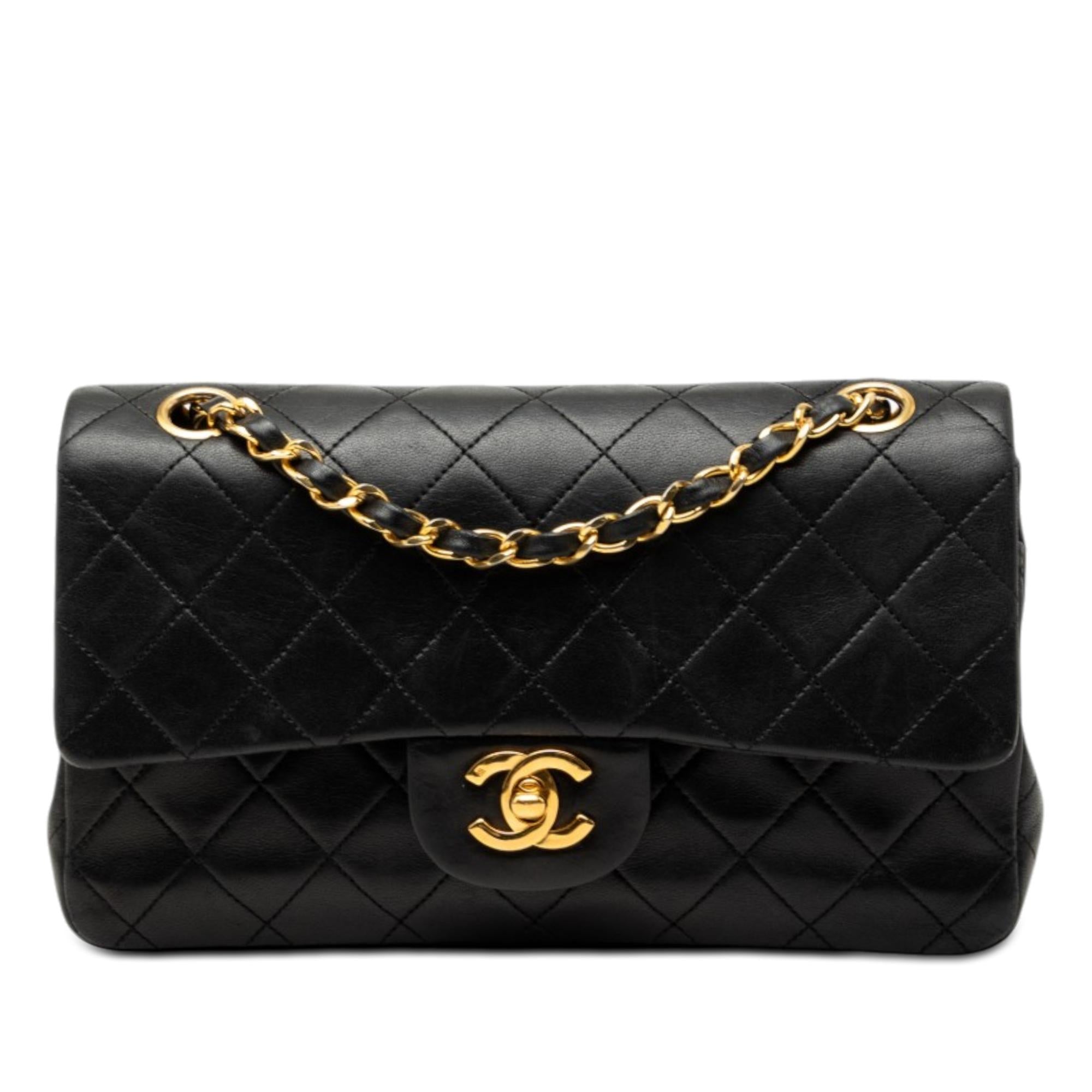 Chanel Small Classic Lambskin Double Flap