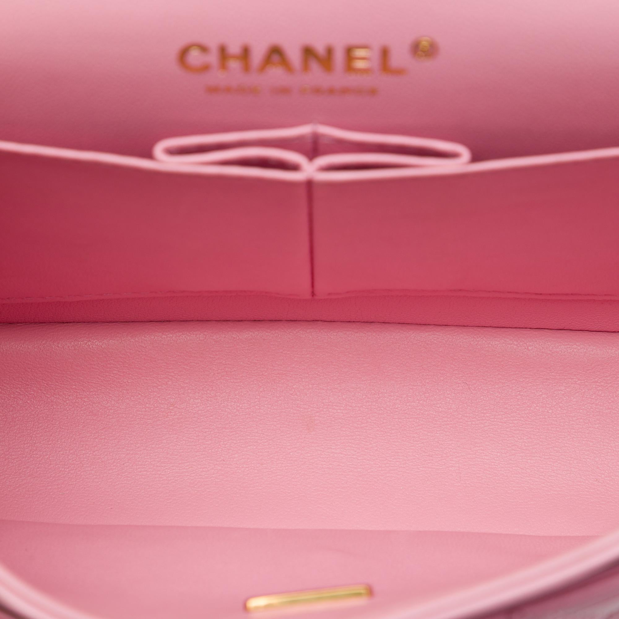 Chanel Small Classic Lambskin Double Flap