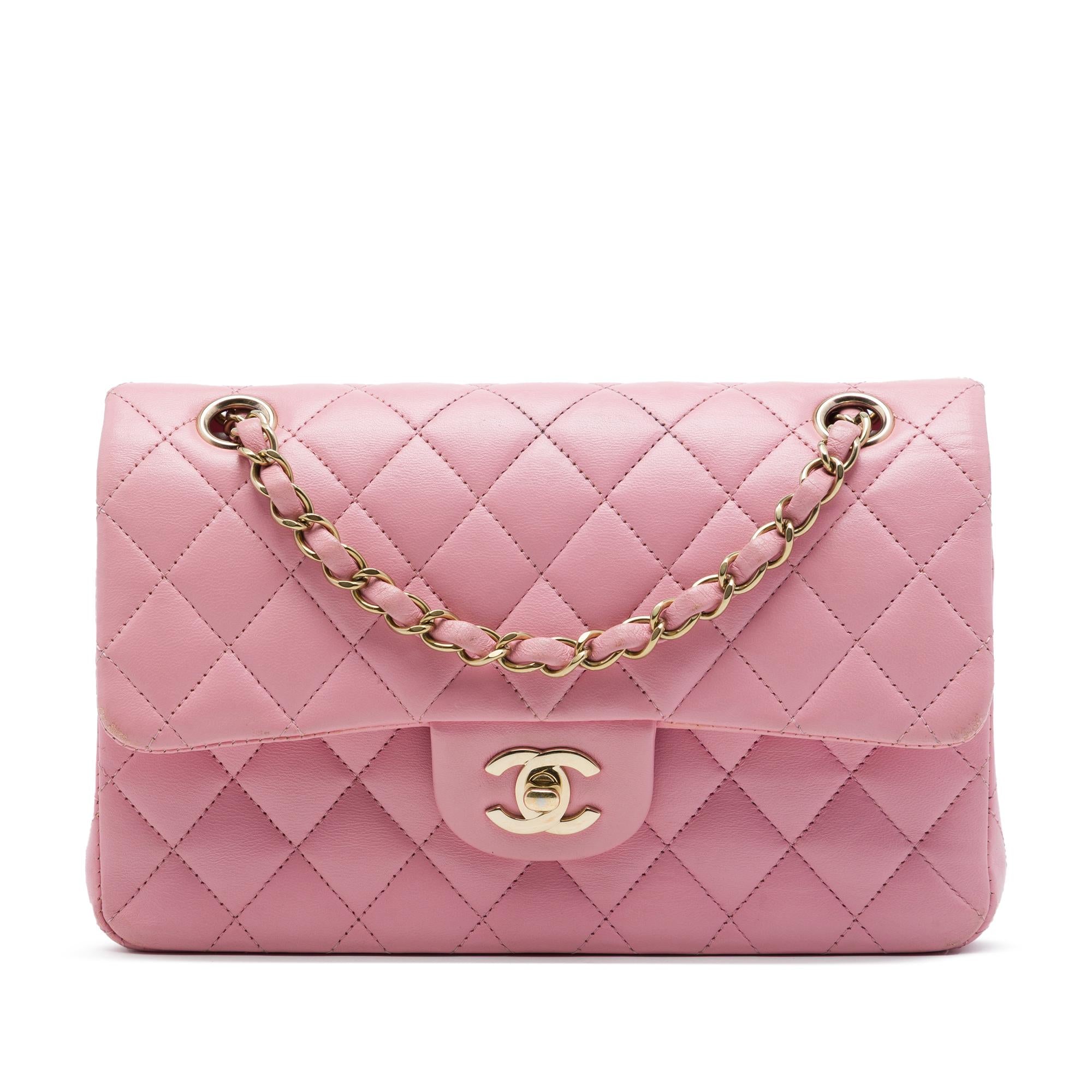 Chanel Small Classic Lambskin Double Flap