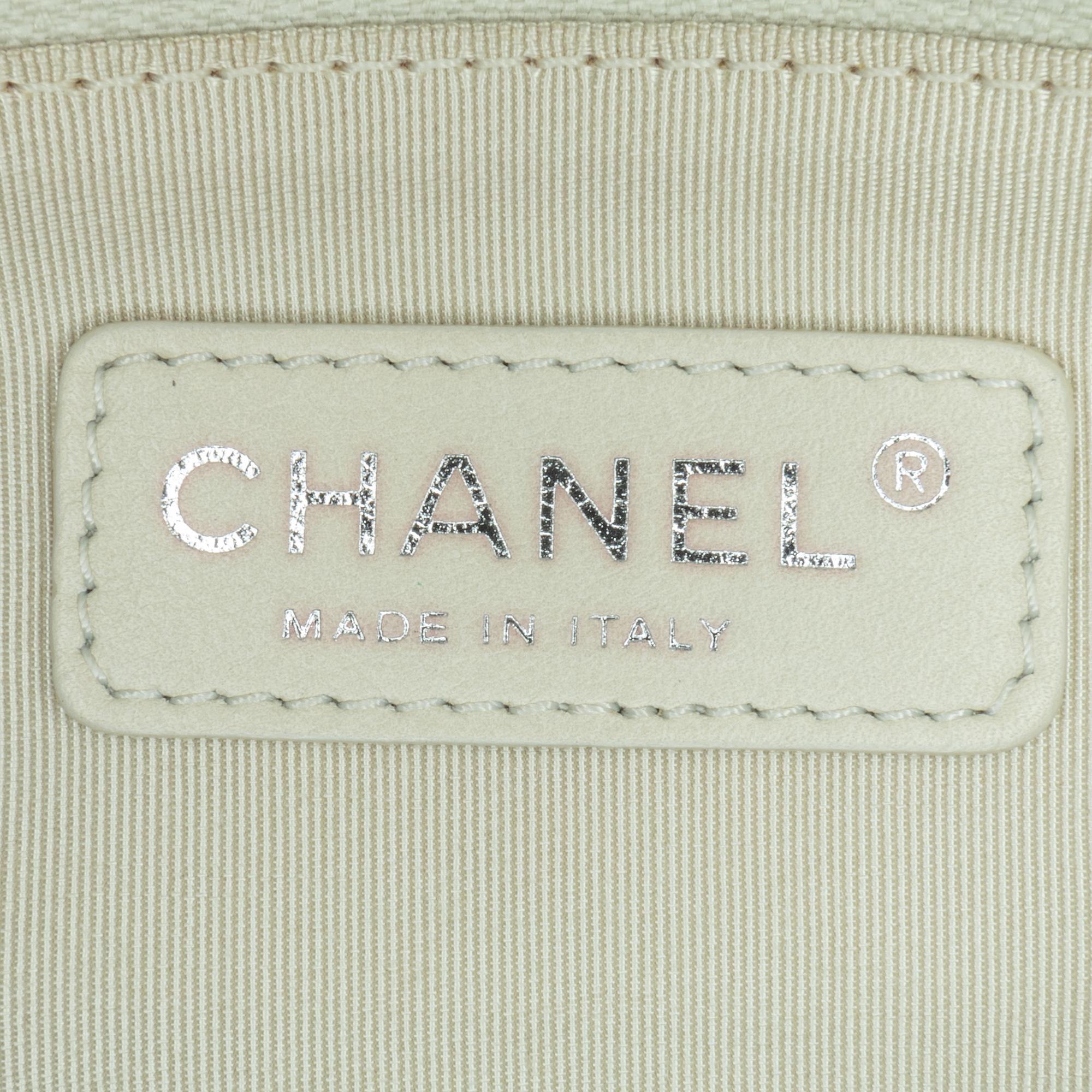 Chanel Small Denim Canebiers Net Flap (SHG-bzsj0K)