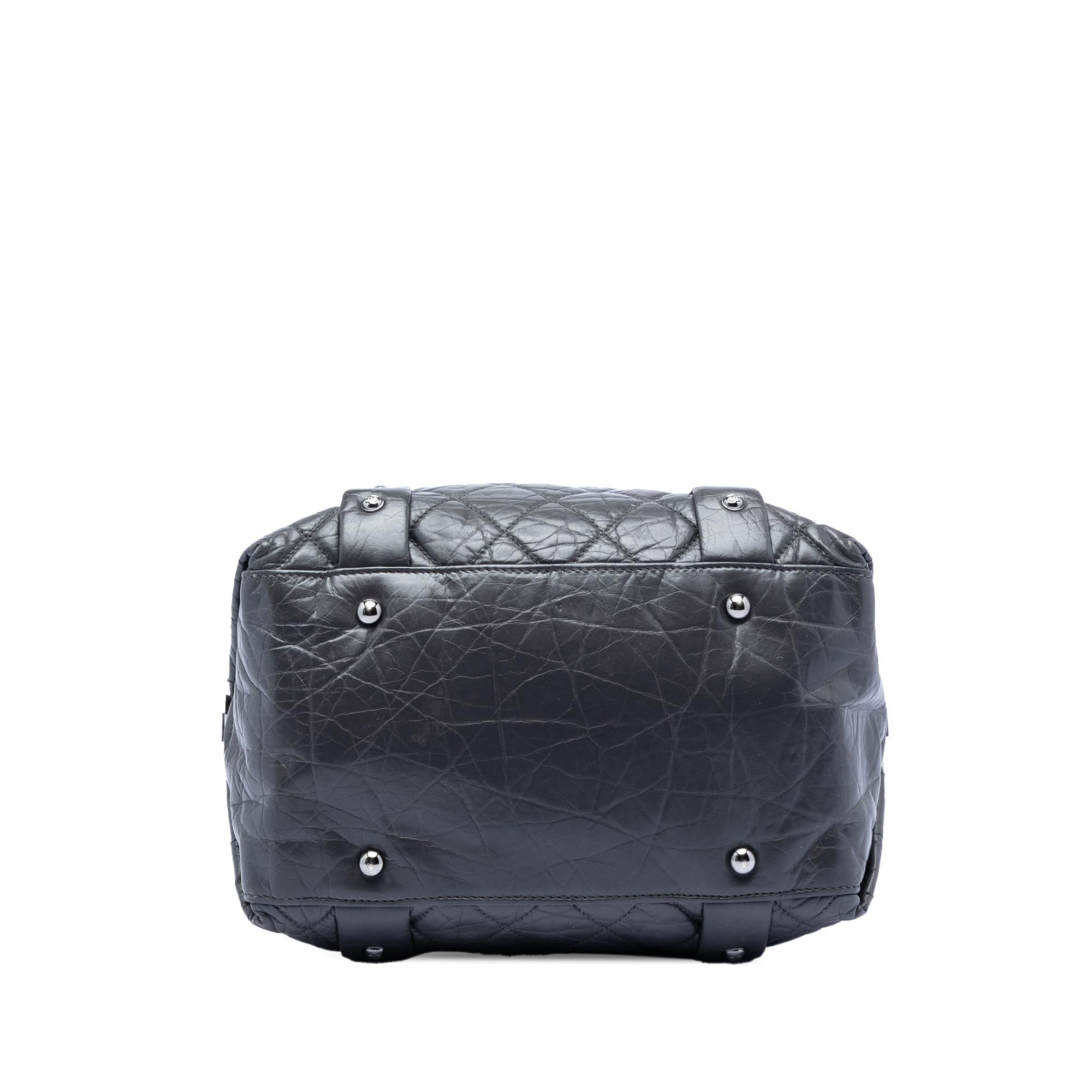 Chanel Small Distressed Lambskin Lady Braid Tote