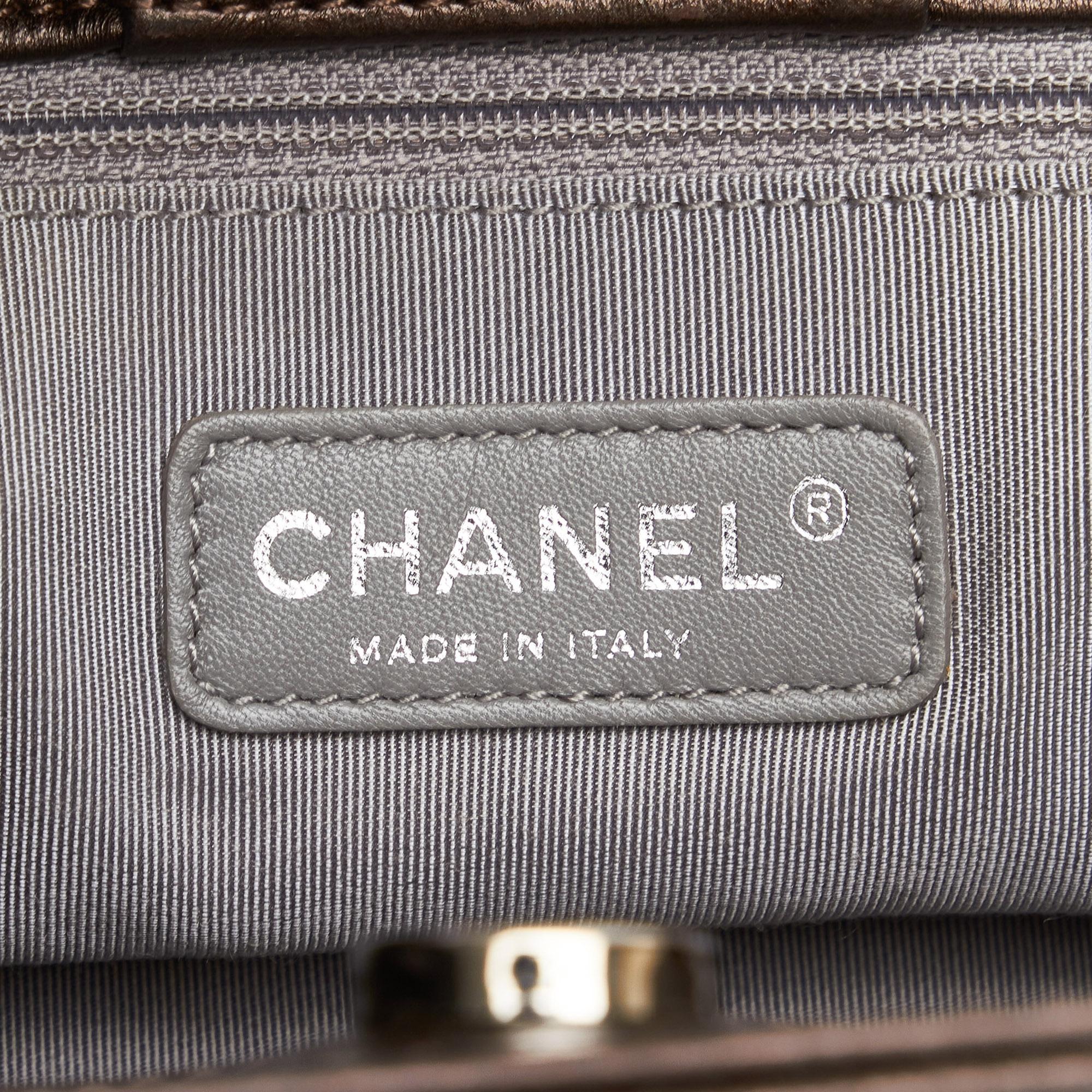 Chanel Small Executive Cerf Tote (SHG-fVvrBt)