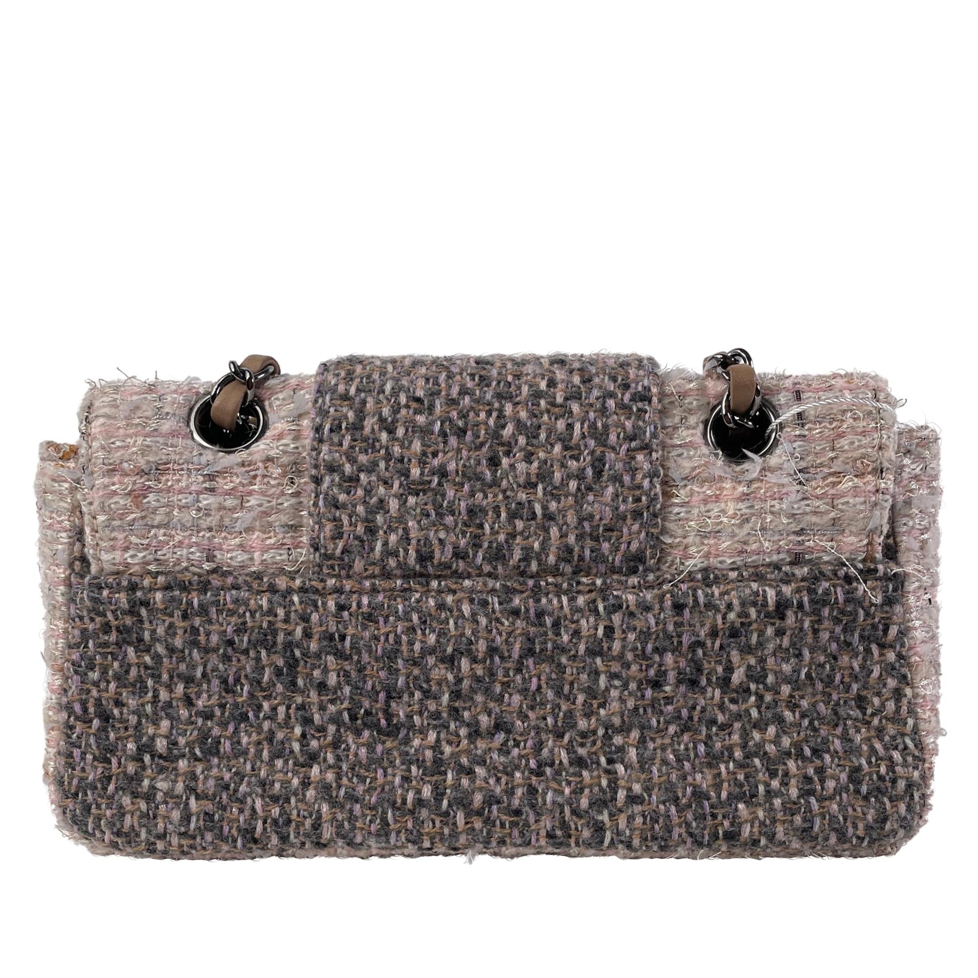 Chanel Small Fantasy Tweed Flap Bag (SHG-sHynoj)