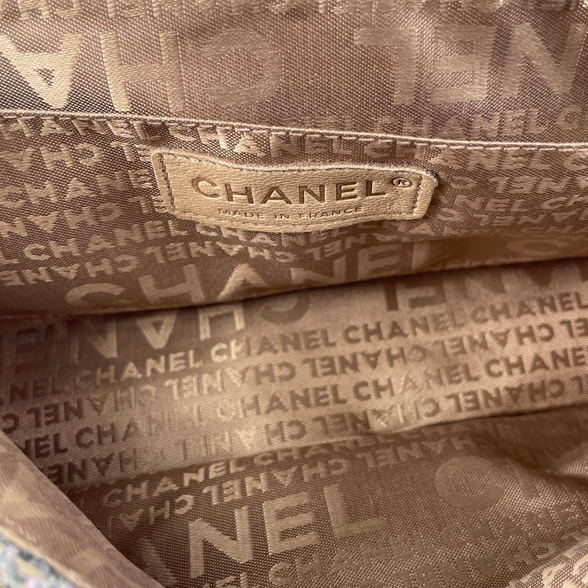 Chanel Small Fantasy Tweed Flap Bag (SHG-sHynoj)