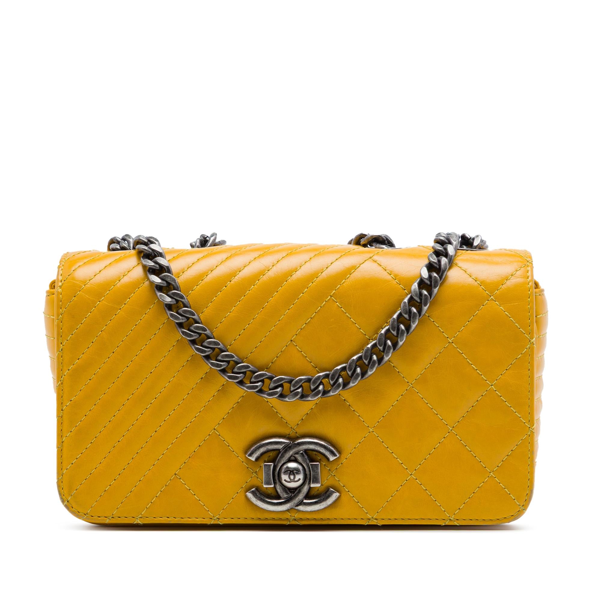 Chanel Small Glazed Calfskin Coco Boy Flap