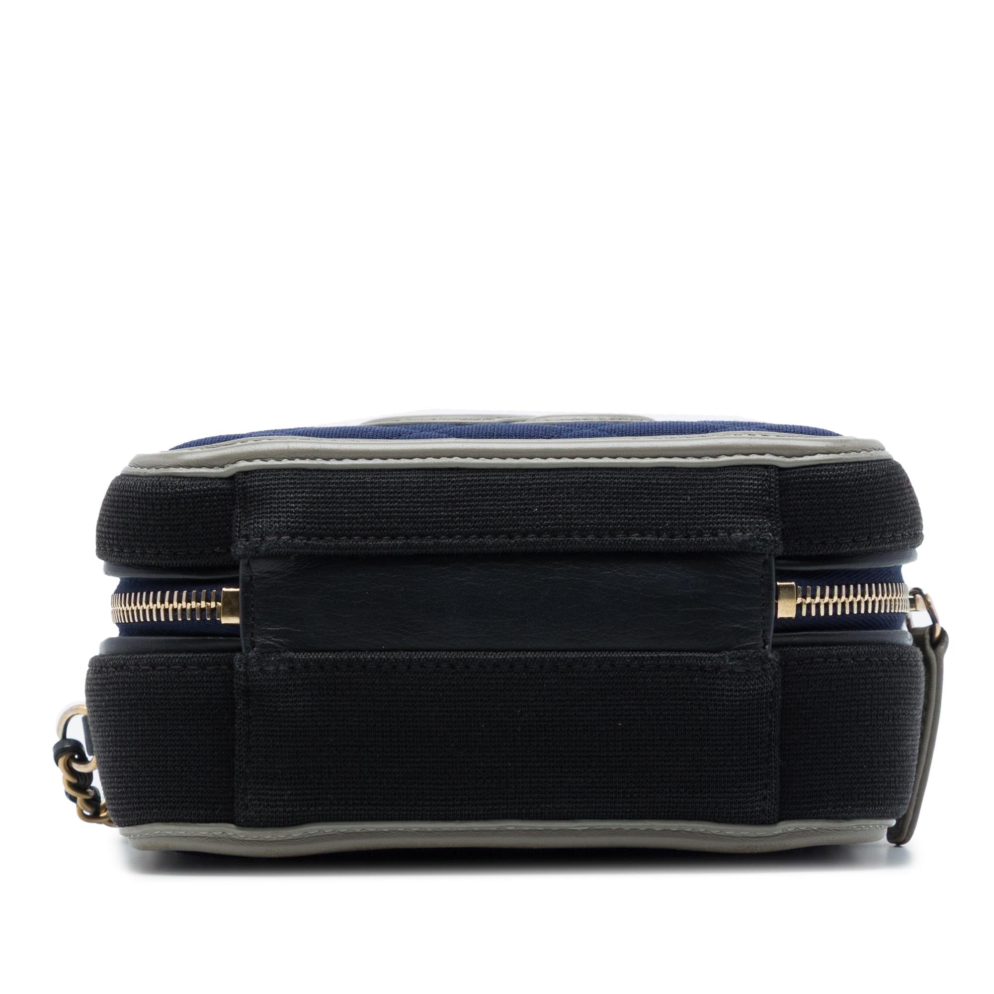 Chanel Small Jersey CC Filigree Vanity Case