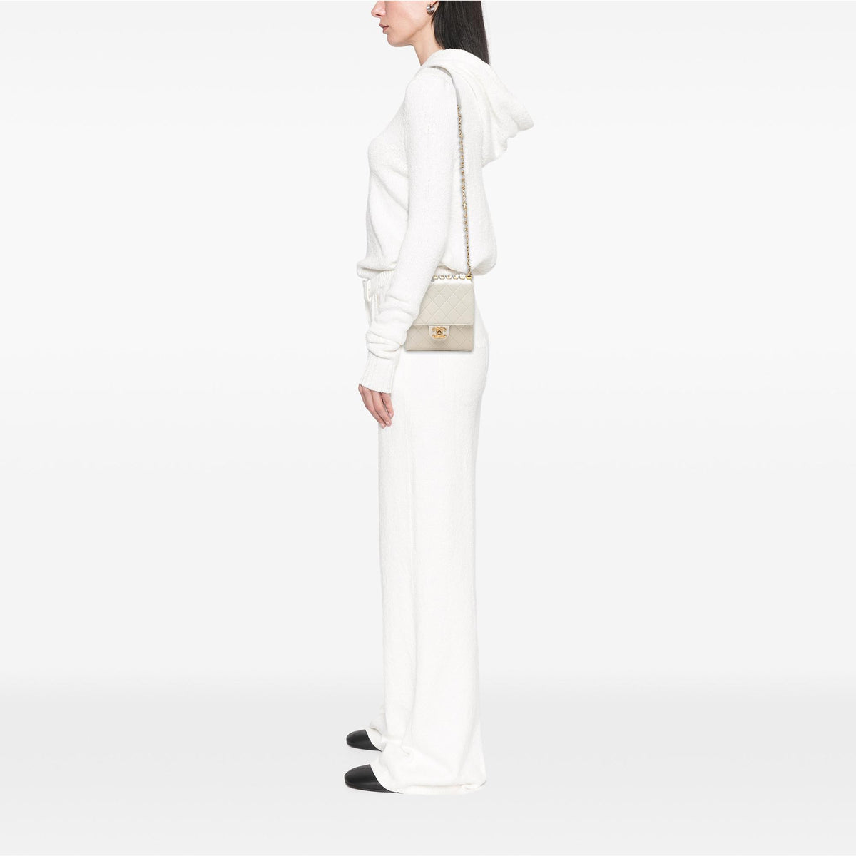 Chanel Small Lambskin Chic Pearls Flap