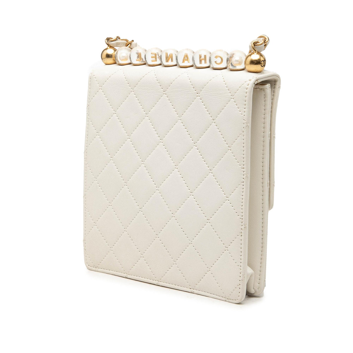 Chanel Small Lambskin Chic Pearls Flap
