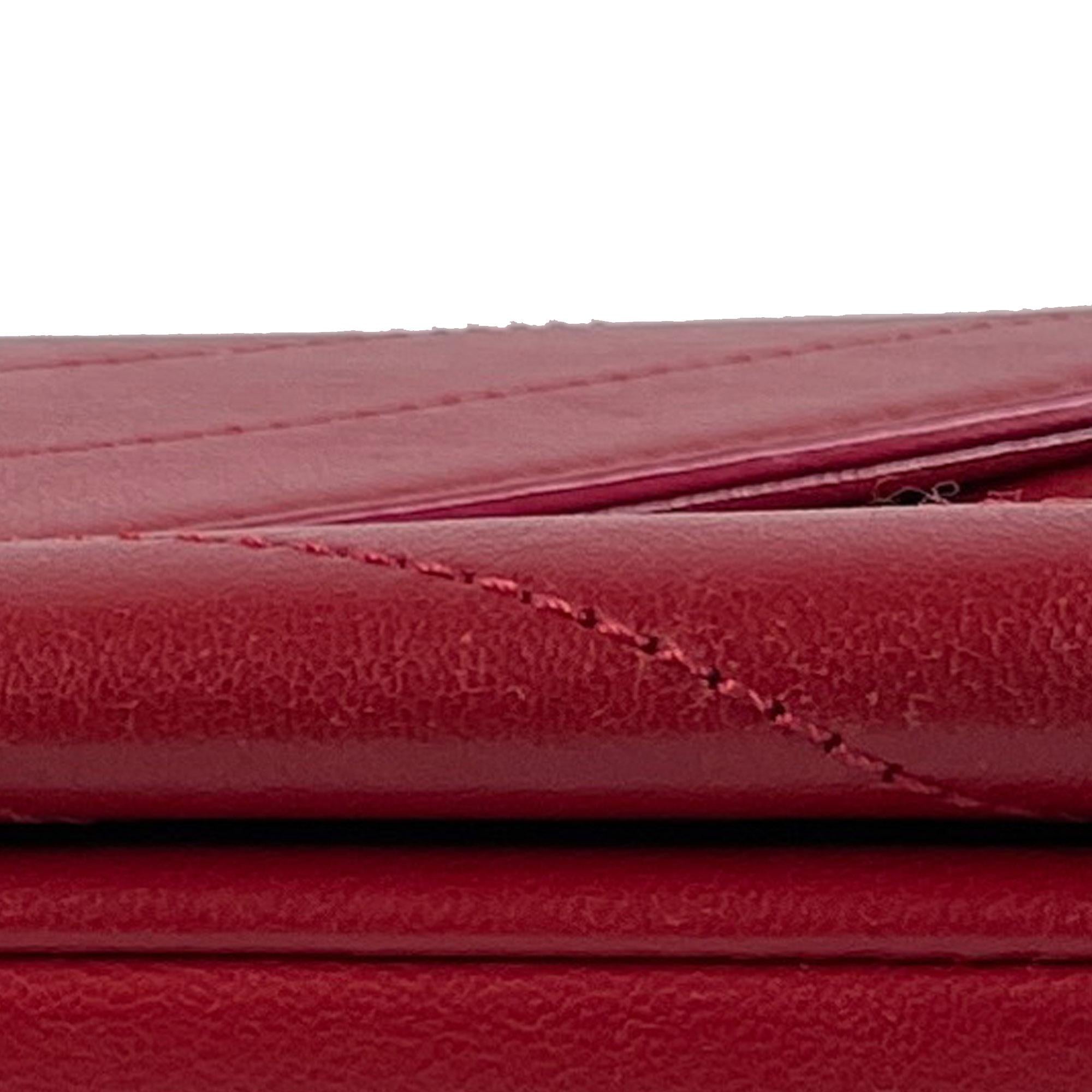 Chanel Small Lambskin Coco Chevron Envelope Flap Bag (SHG-pi3CHQ)