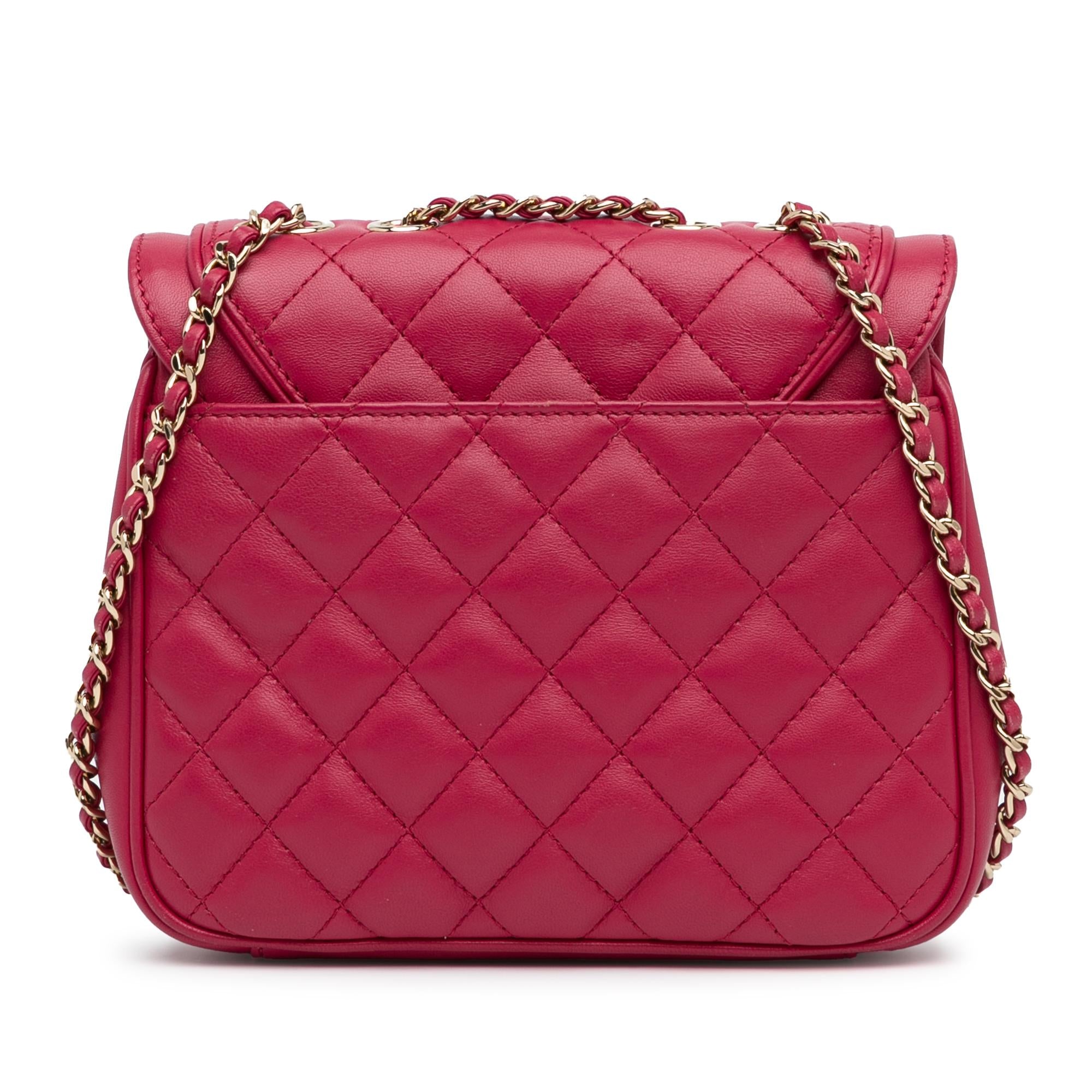 Chanel Small Lambskin Lovely Day Flap (SHG-3FI4mw)