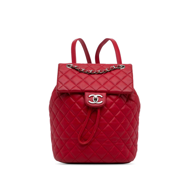 Chanel Small Lambskin Urban Spirit Backpack (SHG-mWg8Vu)
