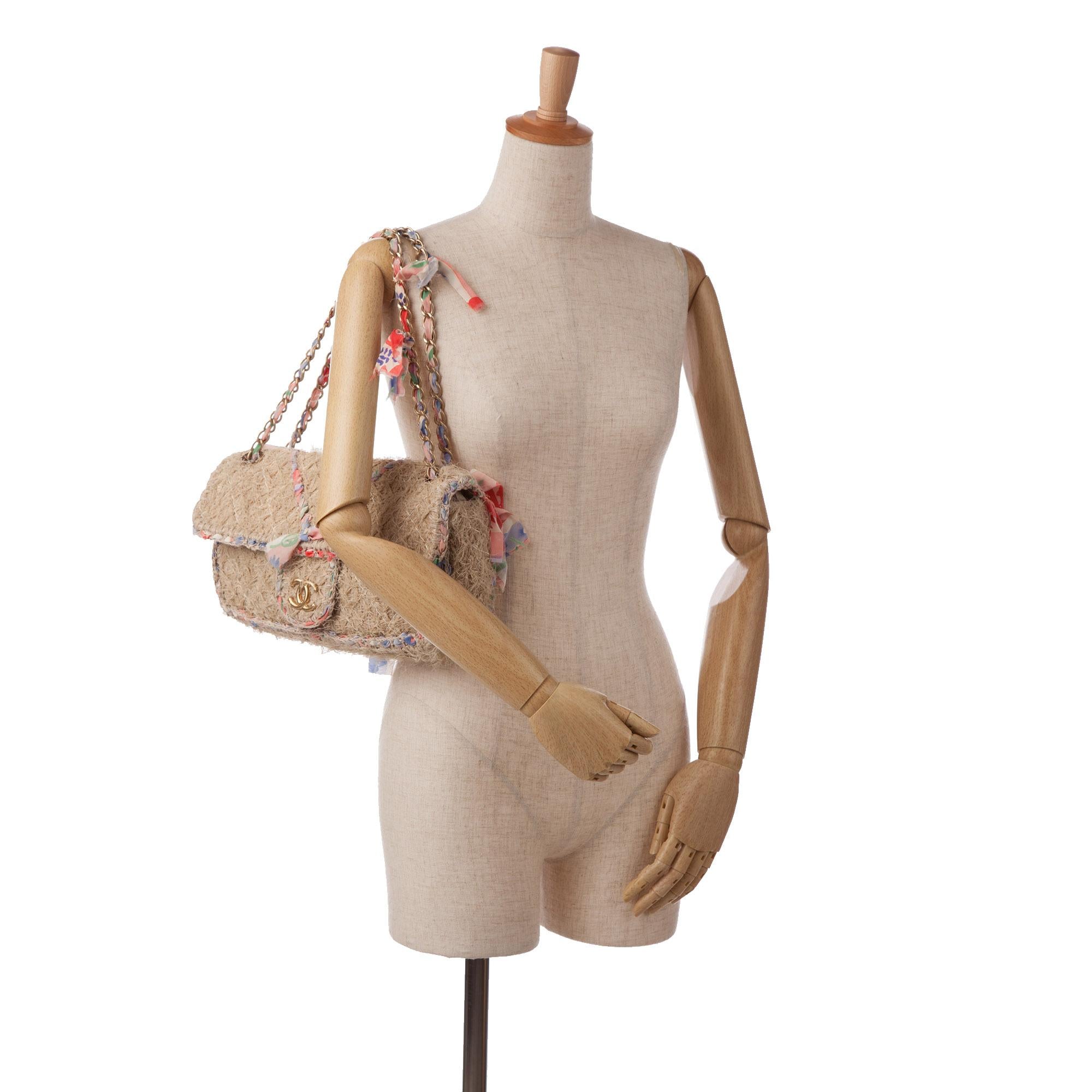 Chanel Small Multicolor Organic Flap Crossbody (SHG-YTwNFn)