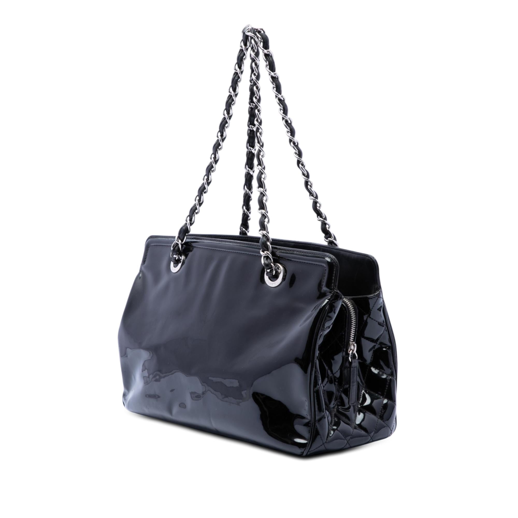 Chanel Small Patent Lipstick Tote