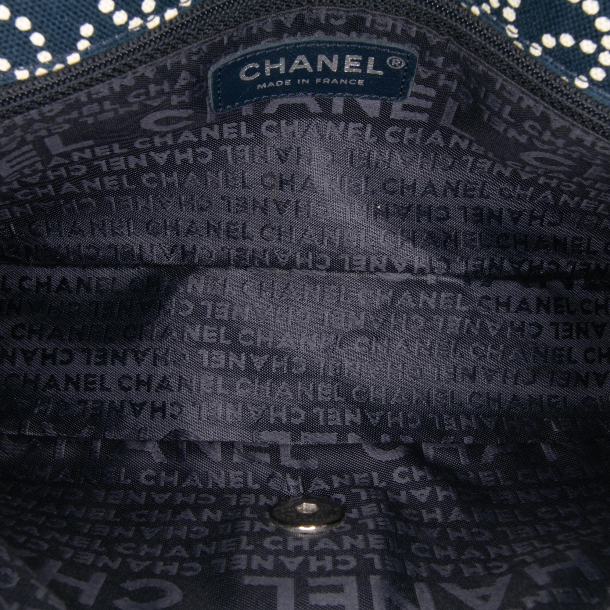 Chanel Small Printed Canvas CC No. 5 Flap