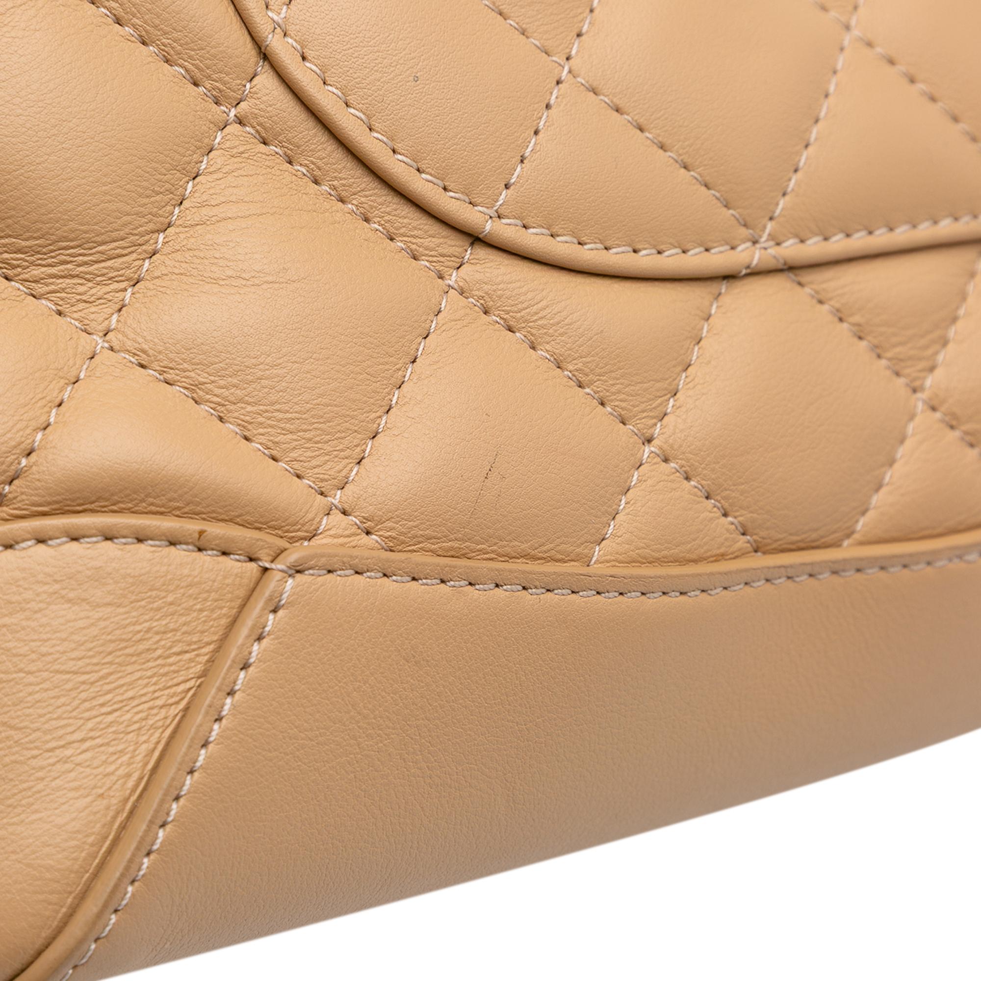 Chanel Small Quilted Calfskin Easy Shopping Tote