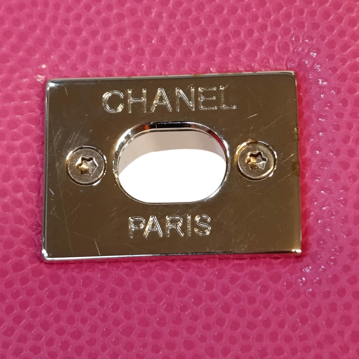 Chanel Small Quilted Caviar Coco Top Handle Bag