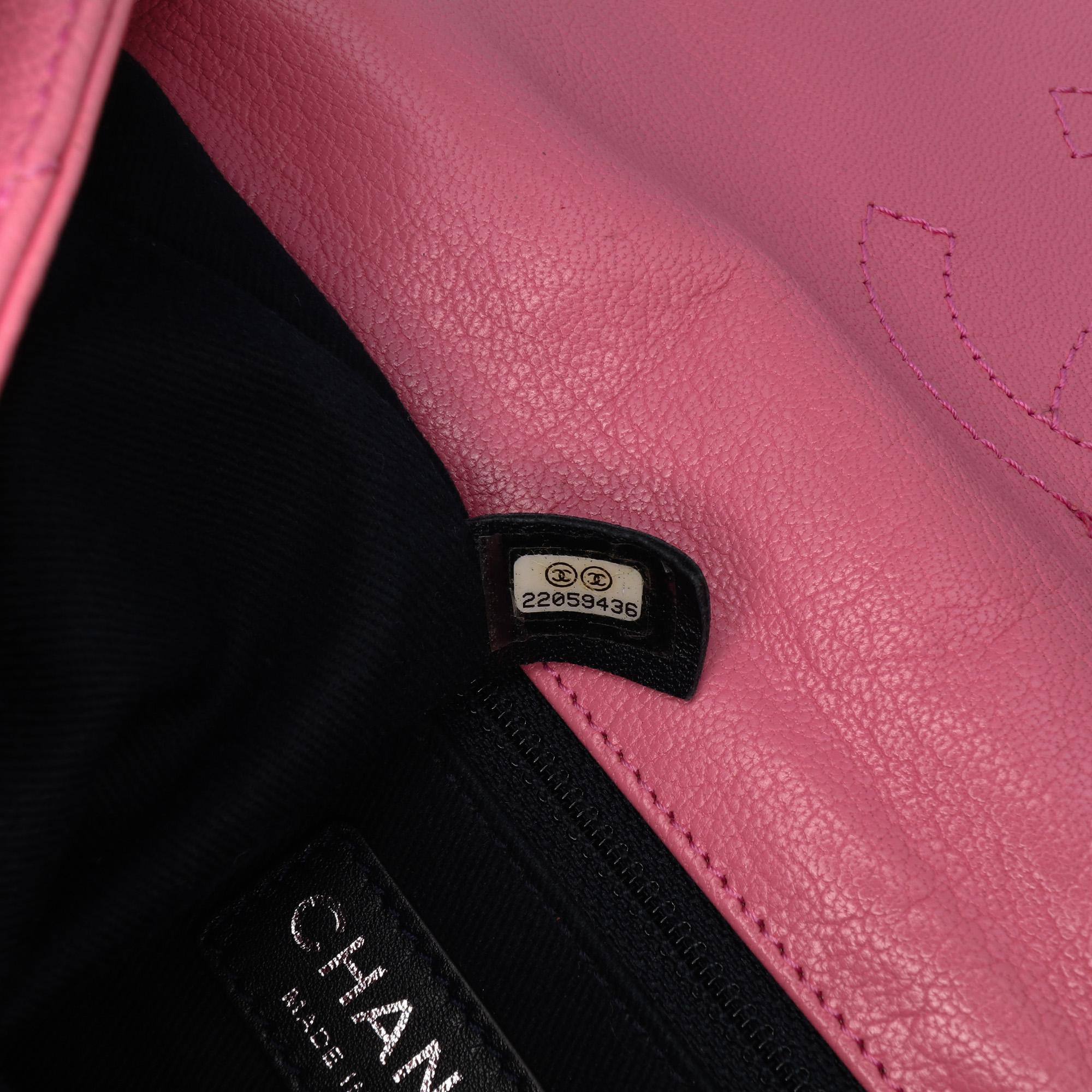 Chanel Small Quilted Goatskin Double Carry Waist Chain Flap
