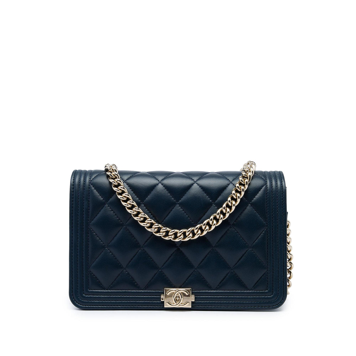 Chanel Small Quilted Lambskin Boy Flap