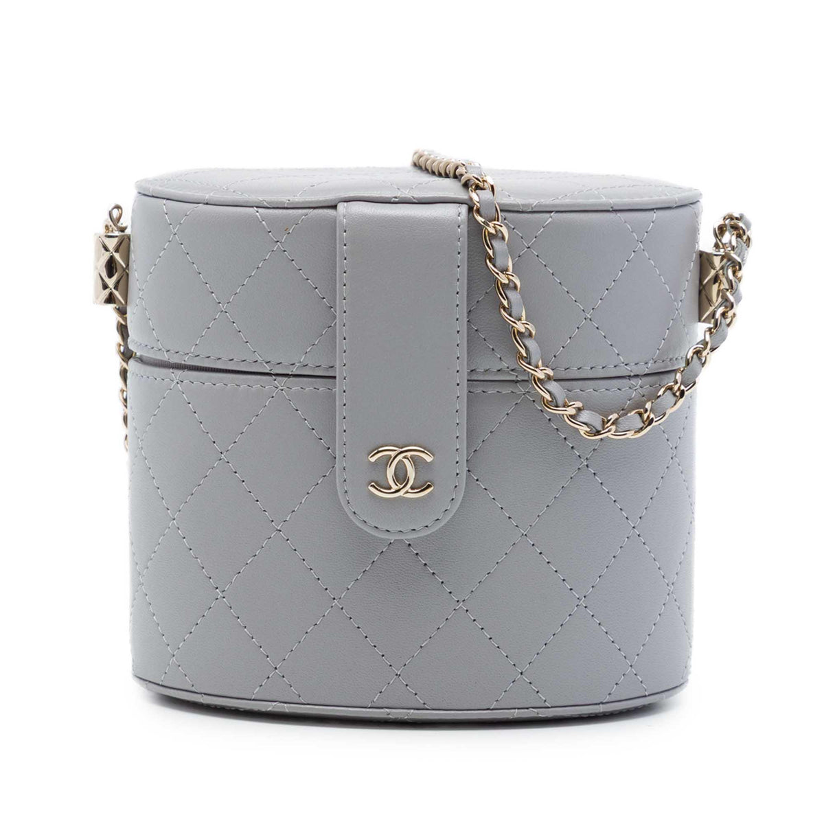 Chanel Small Quilted Lambskin CC Allure Vanity Case