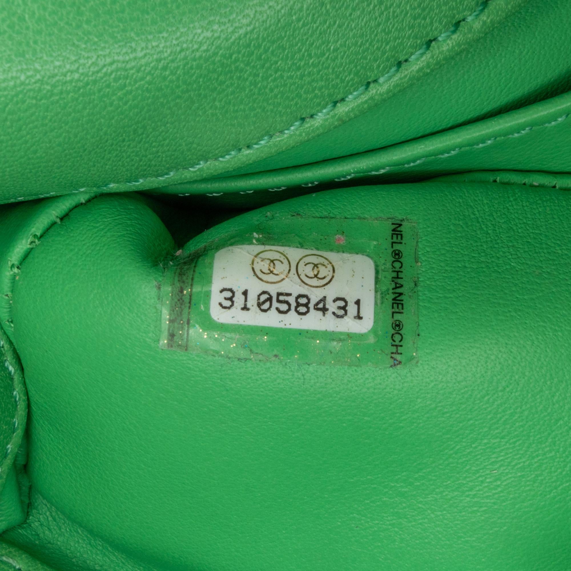 Chanel Small Quilted Lambskin Chain Is More Flap (SHG-cGCJvR)