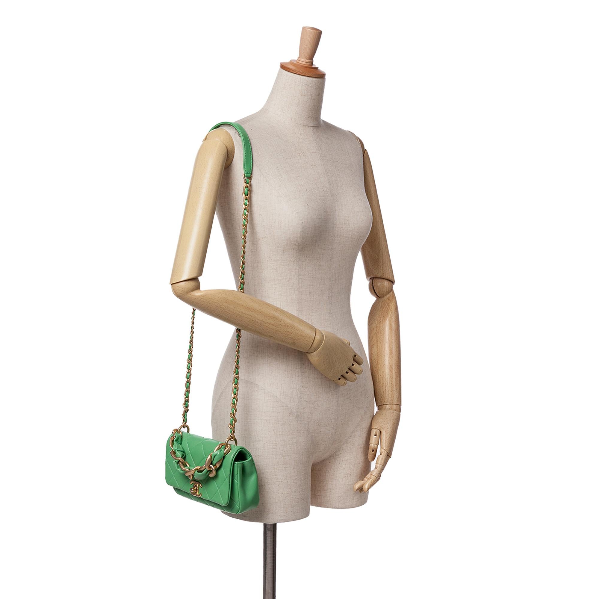 Chanel Small Quilted Lambskin Chain Is More Flap