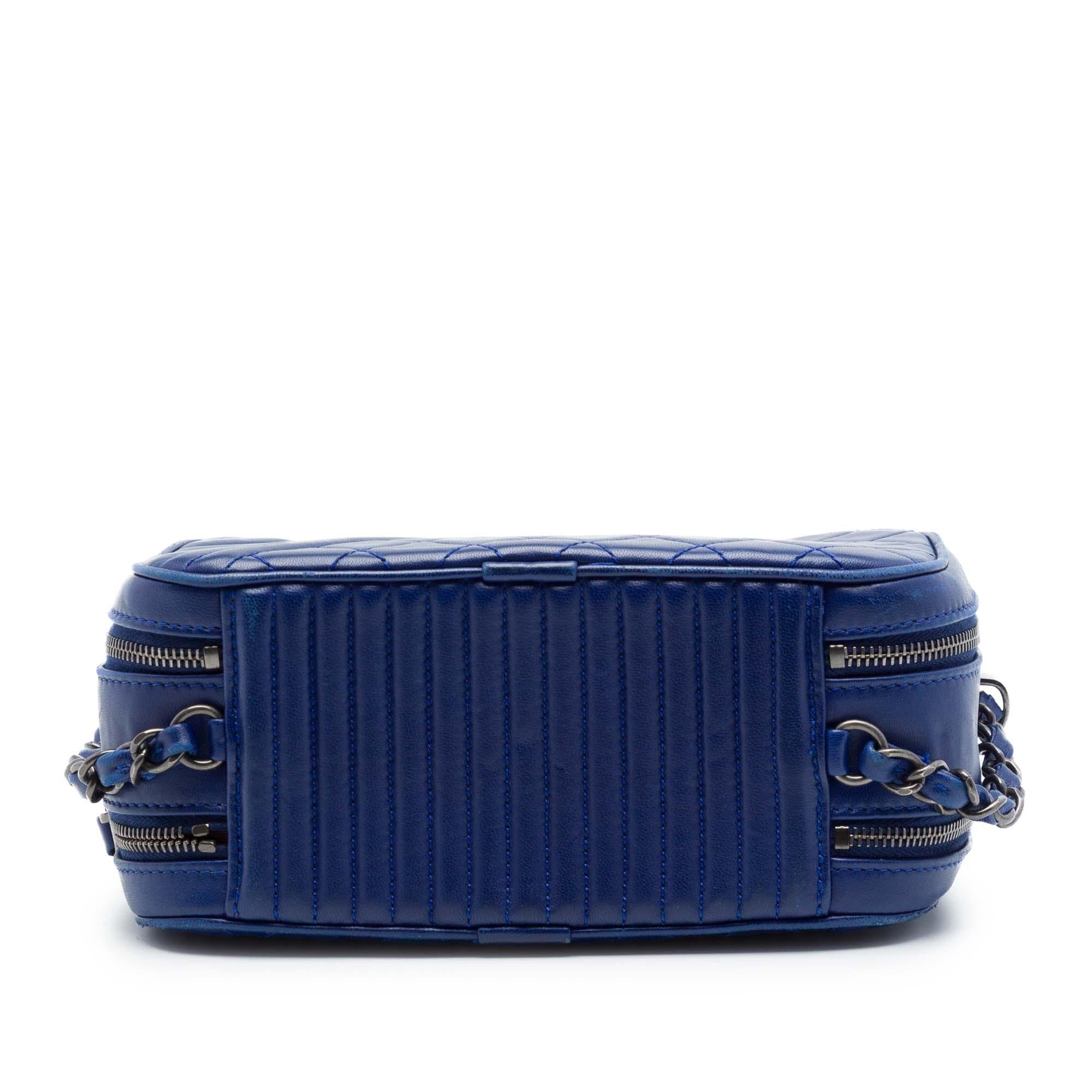 Chanel Small Quilted Lambskin Coco Boy Camera Bag