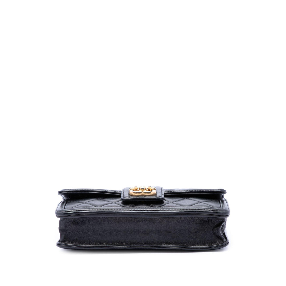 Chanel Small Quilted Lambskin Elegant CC Flap Wallet on Chain