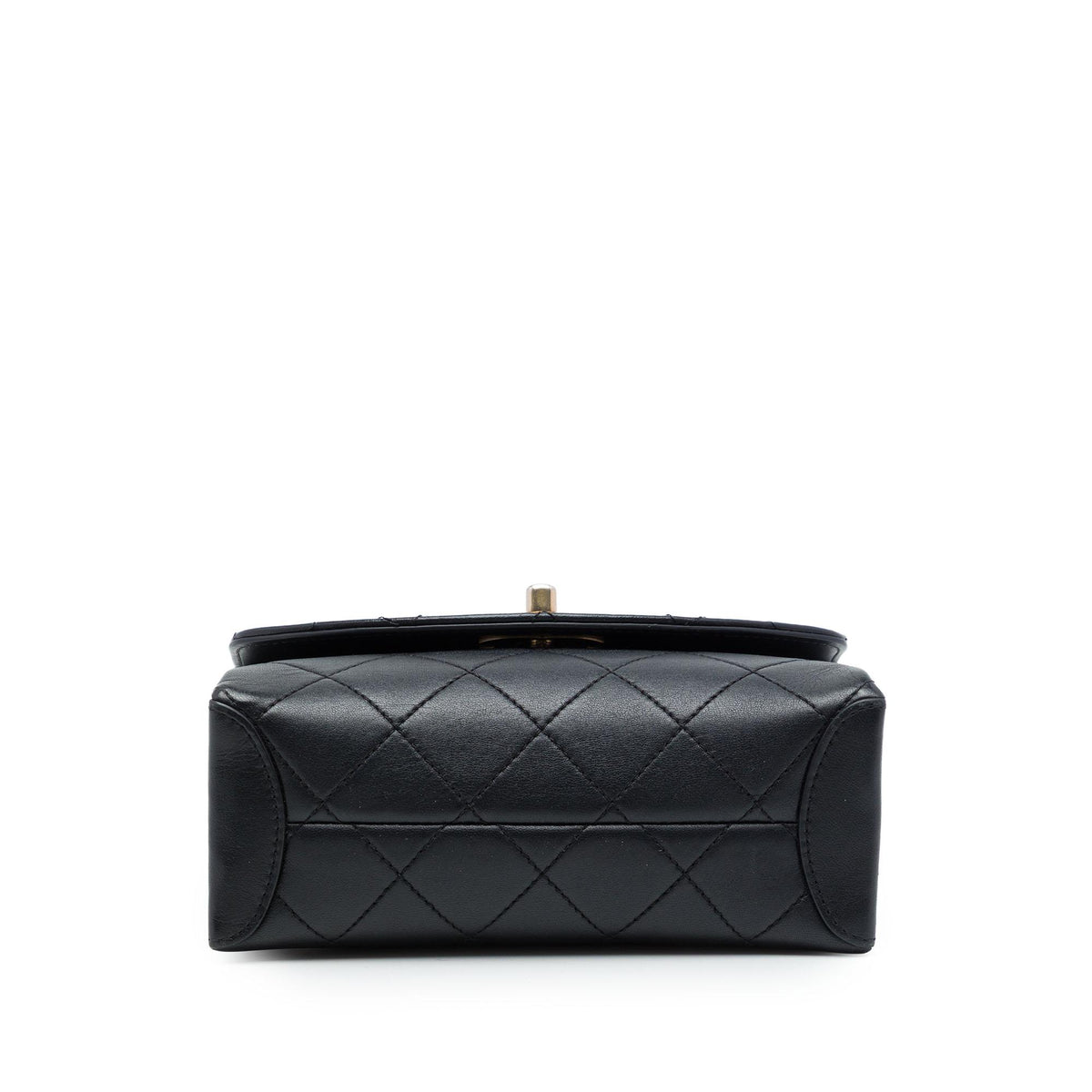 Chanel Small Quilted Lambskin Trendy Spirit Top Handle Bag