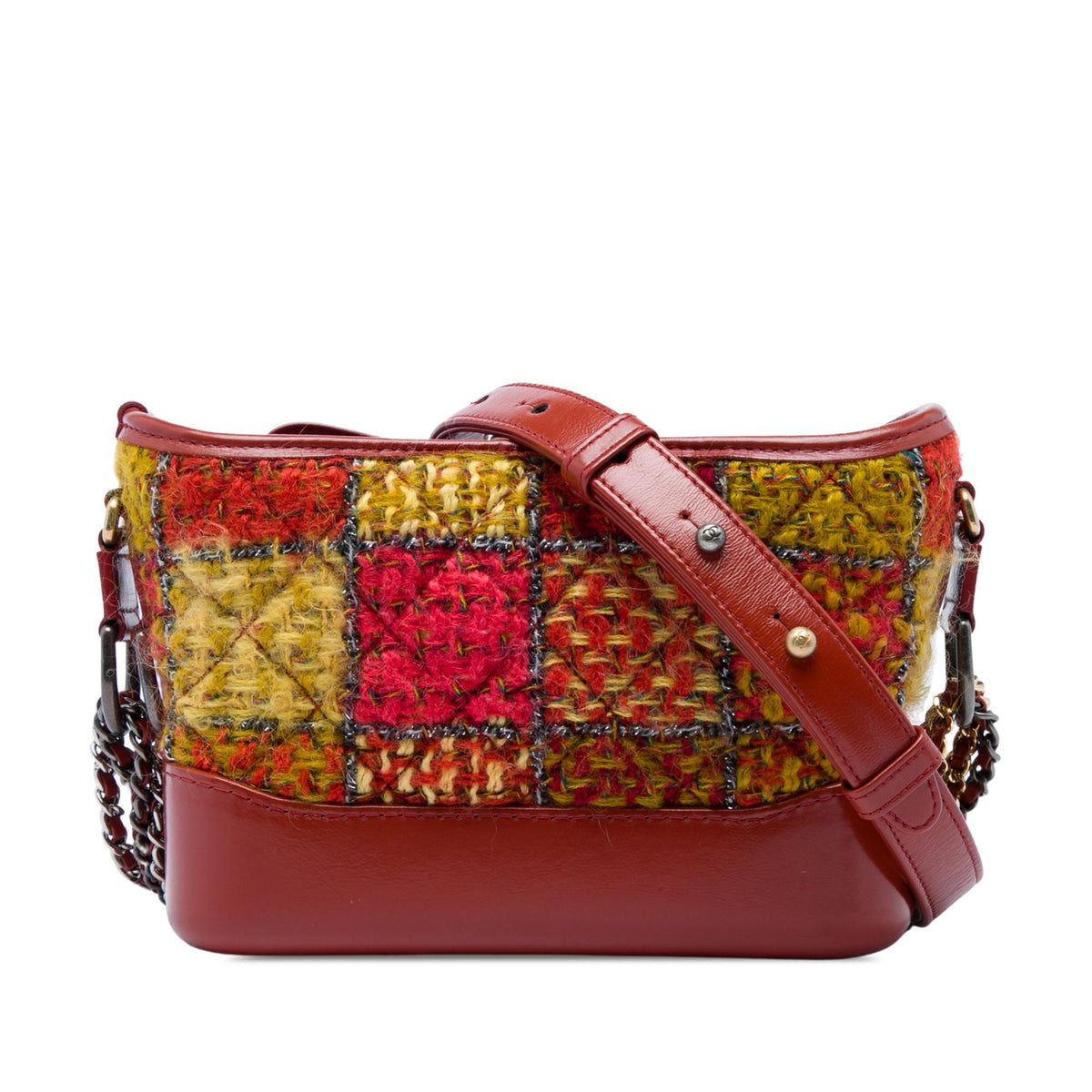Chanel Small Tweed and Lambskin Gabrielle Crossbody