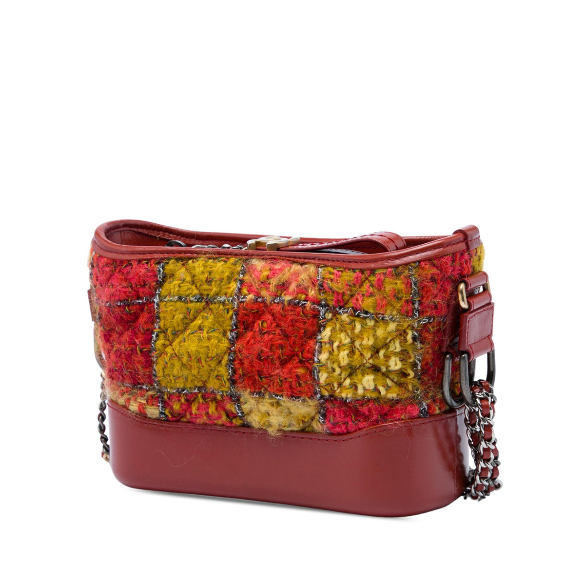 Chanel Small Tweed and Lambskin Gabrielle Crossbody