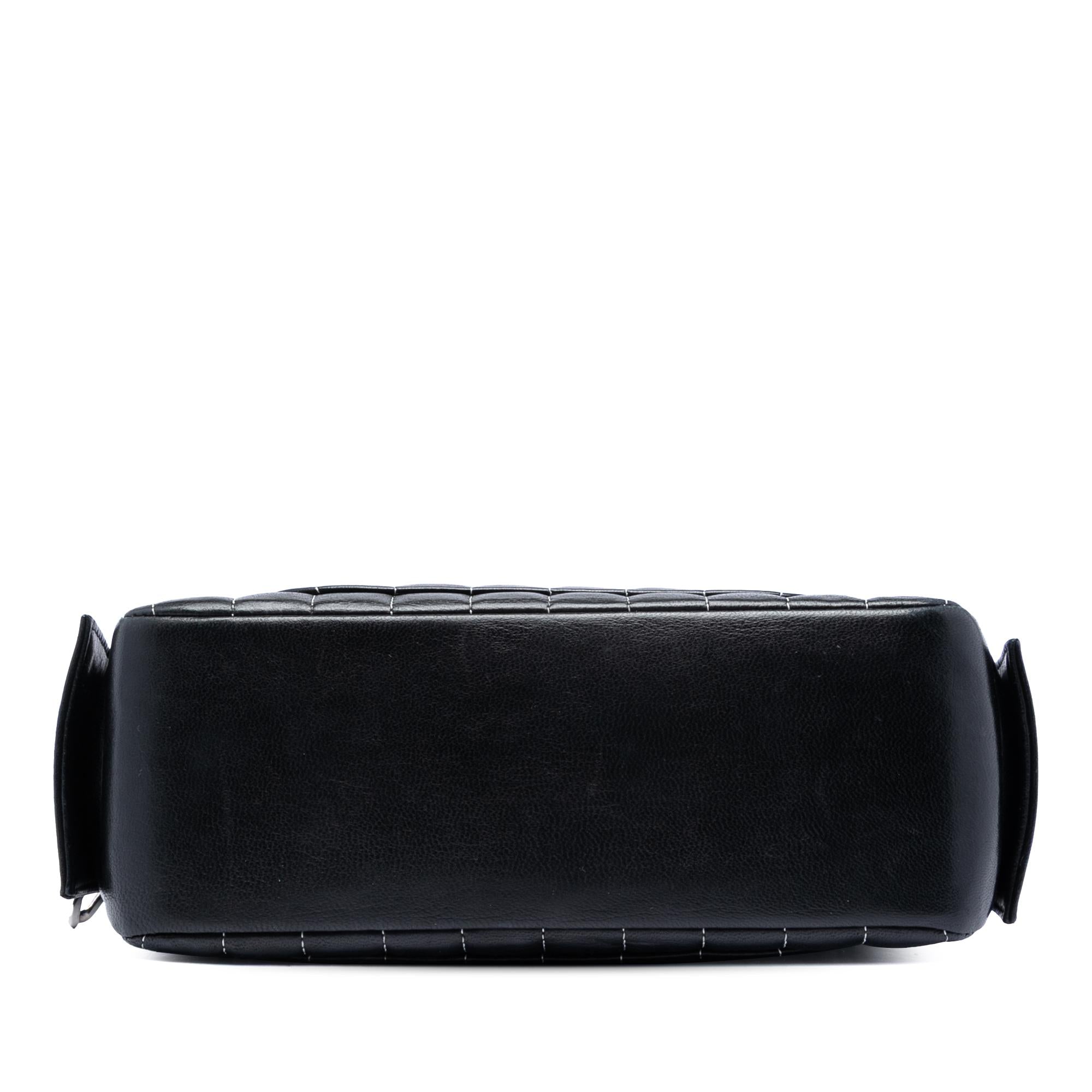 Chanel Small Vertical Quilted Lambskin Mademoiselle Camera Bag