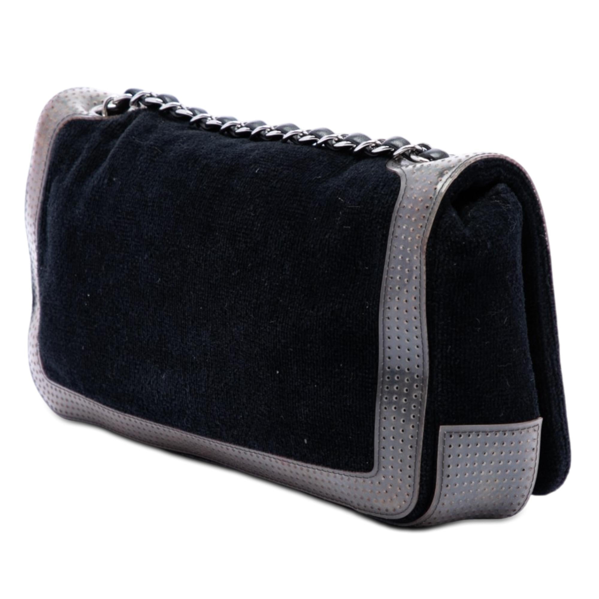 Chanel Terry Cloth CC Sport Line Shoulder Bag