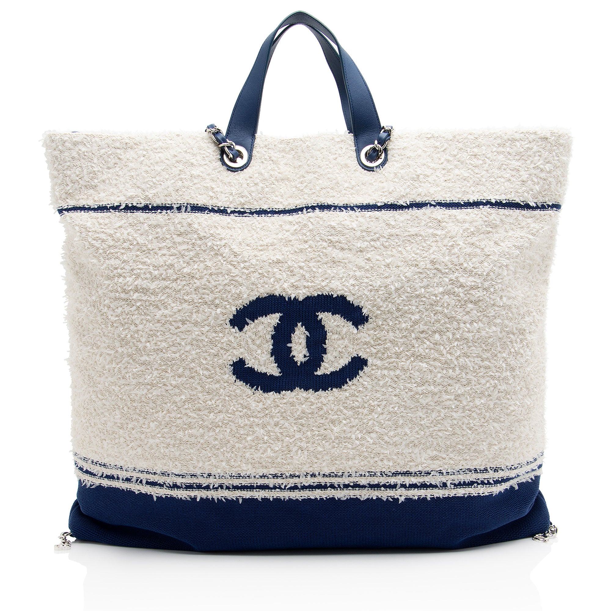 Chanel Terry Cloth Deauville BIarritz Tote